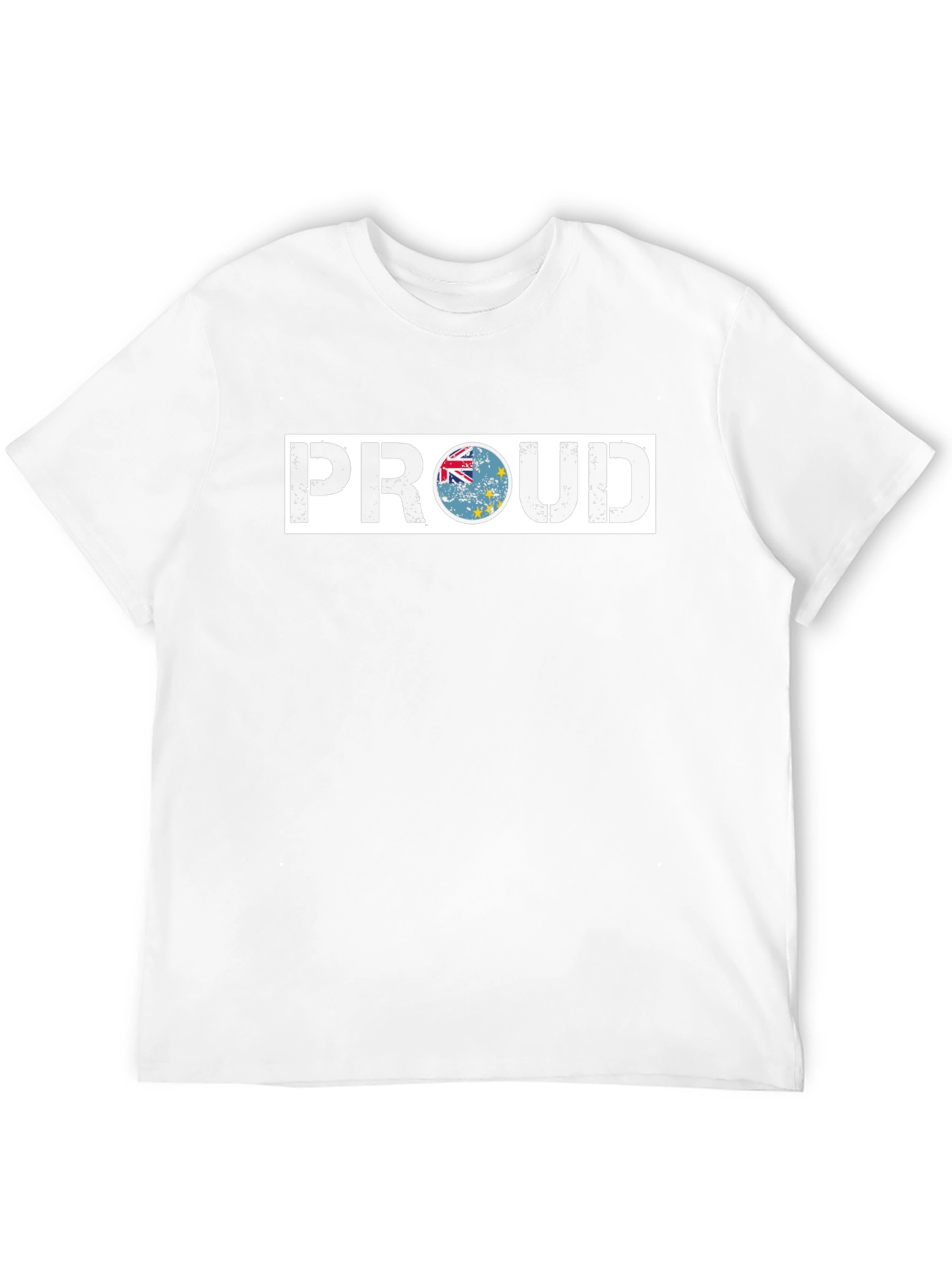 Tuvalu Proud T-Shirt - Black Crew Neck Tee