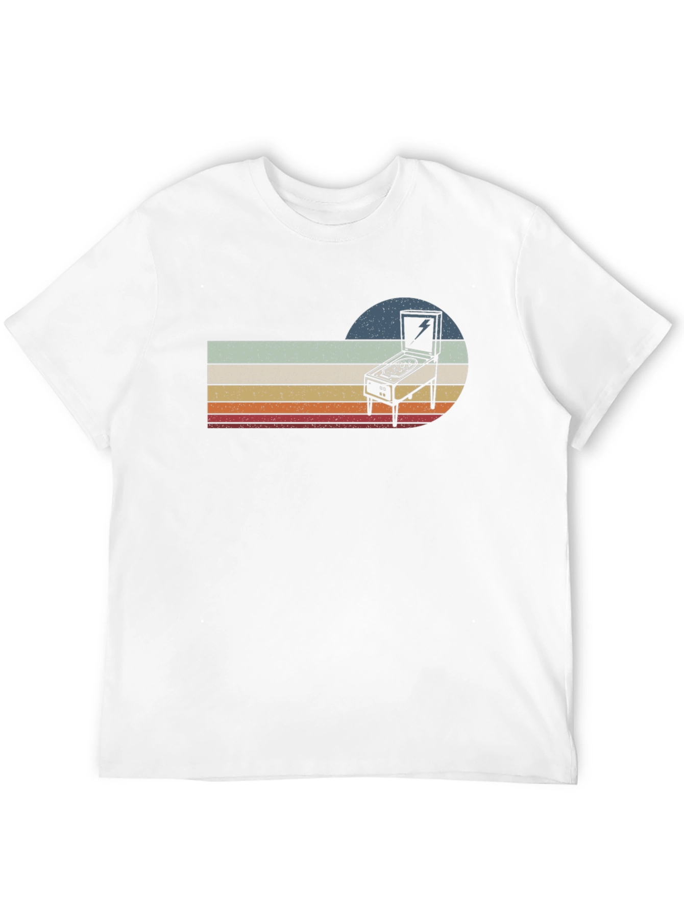 Retro Pinball Machine Graphic T-Shirt