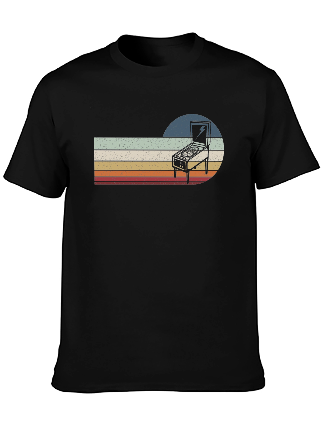 Retro Pinball Machine Graphic T-Shirt