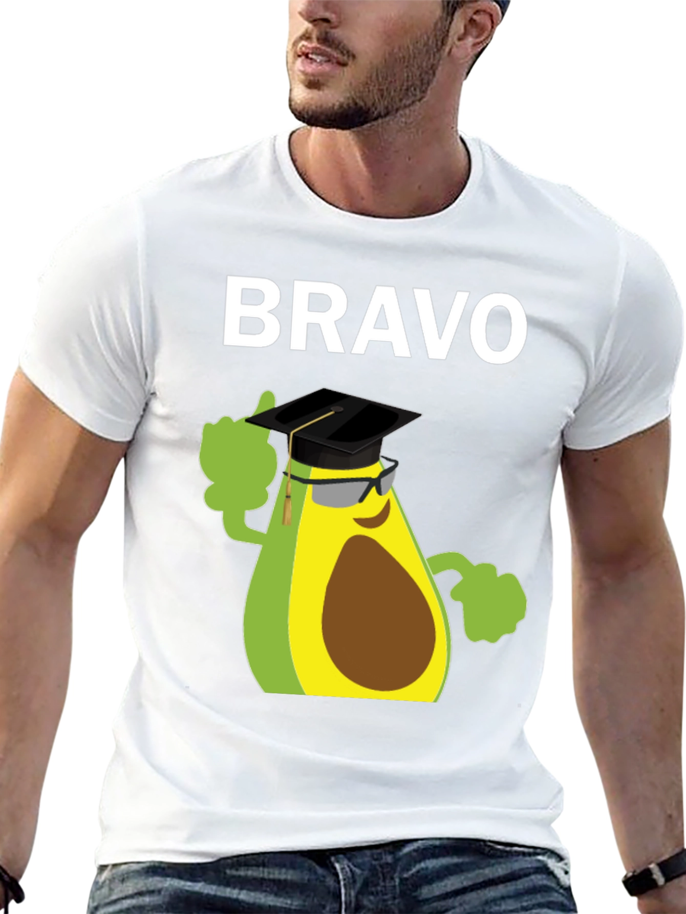 Bravo Avocado Graduation T-Shirt