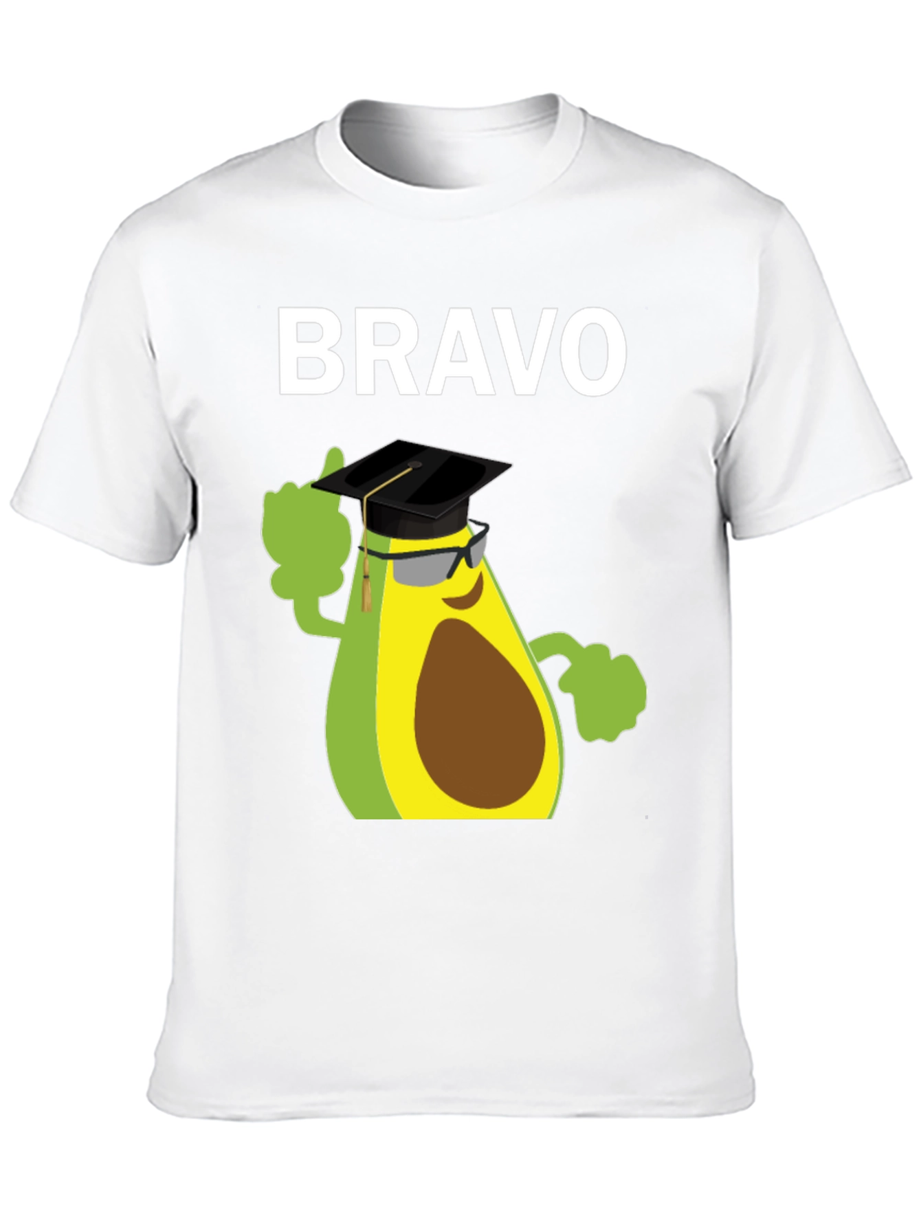 Bravo Avocado Graduation T-Shirt