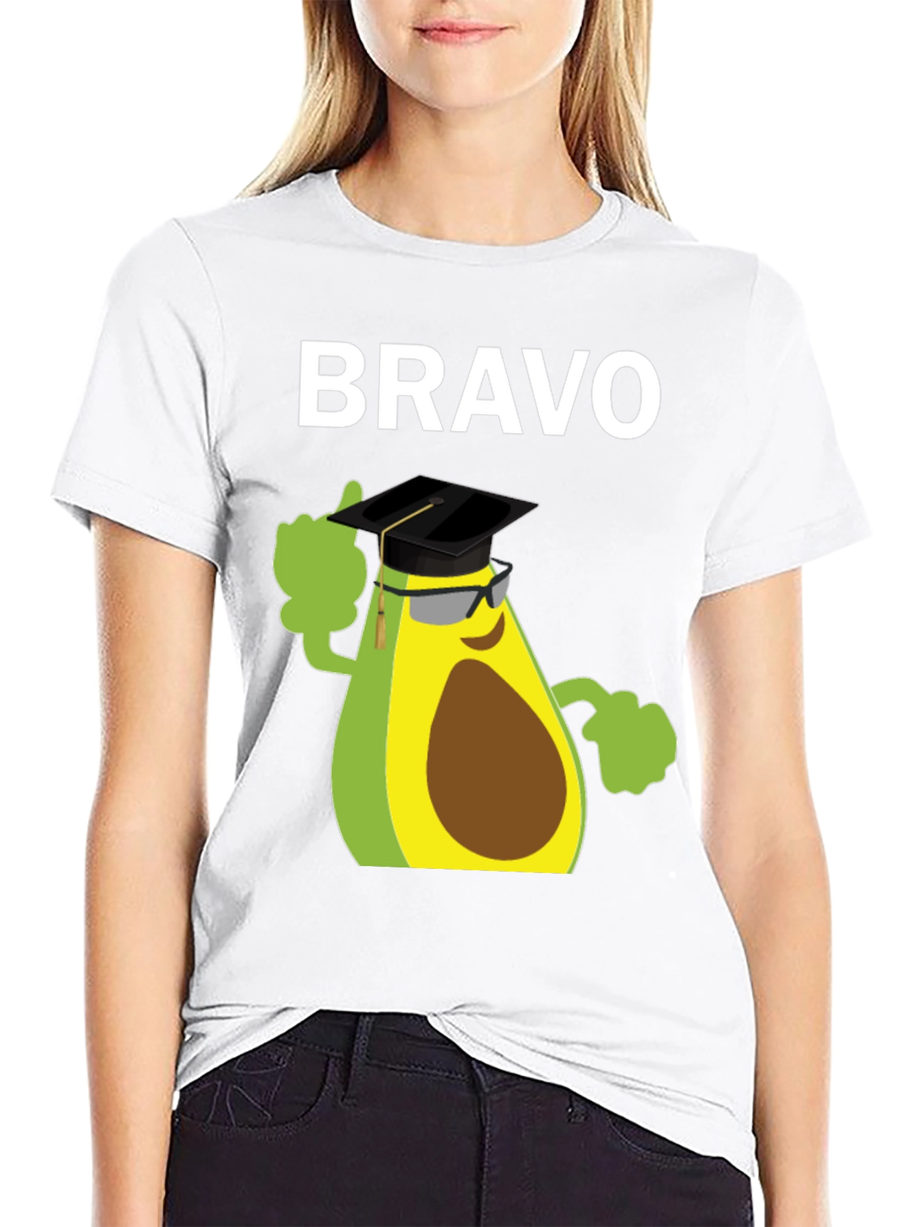 Bravo Avocado Graduation T-Shirt