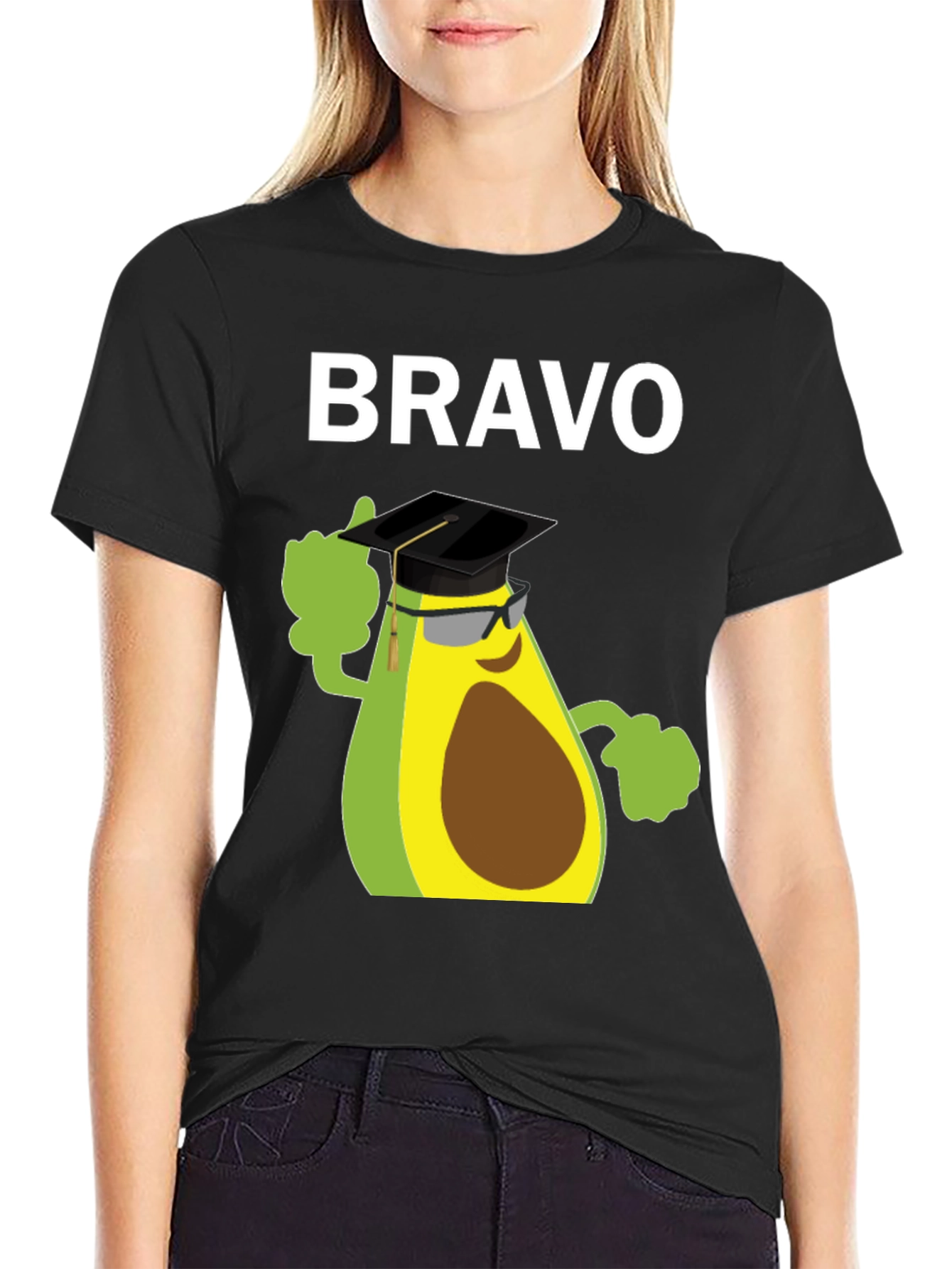 Bravo Avocado Graduation T-Shirt