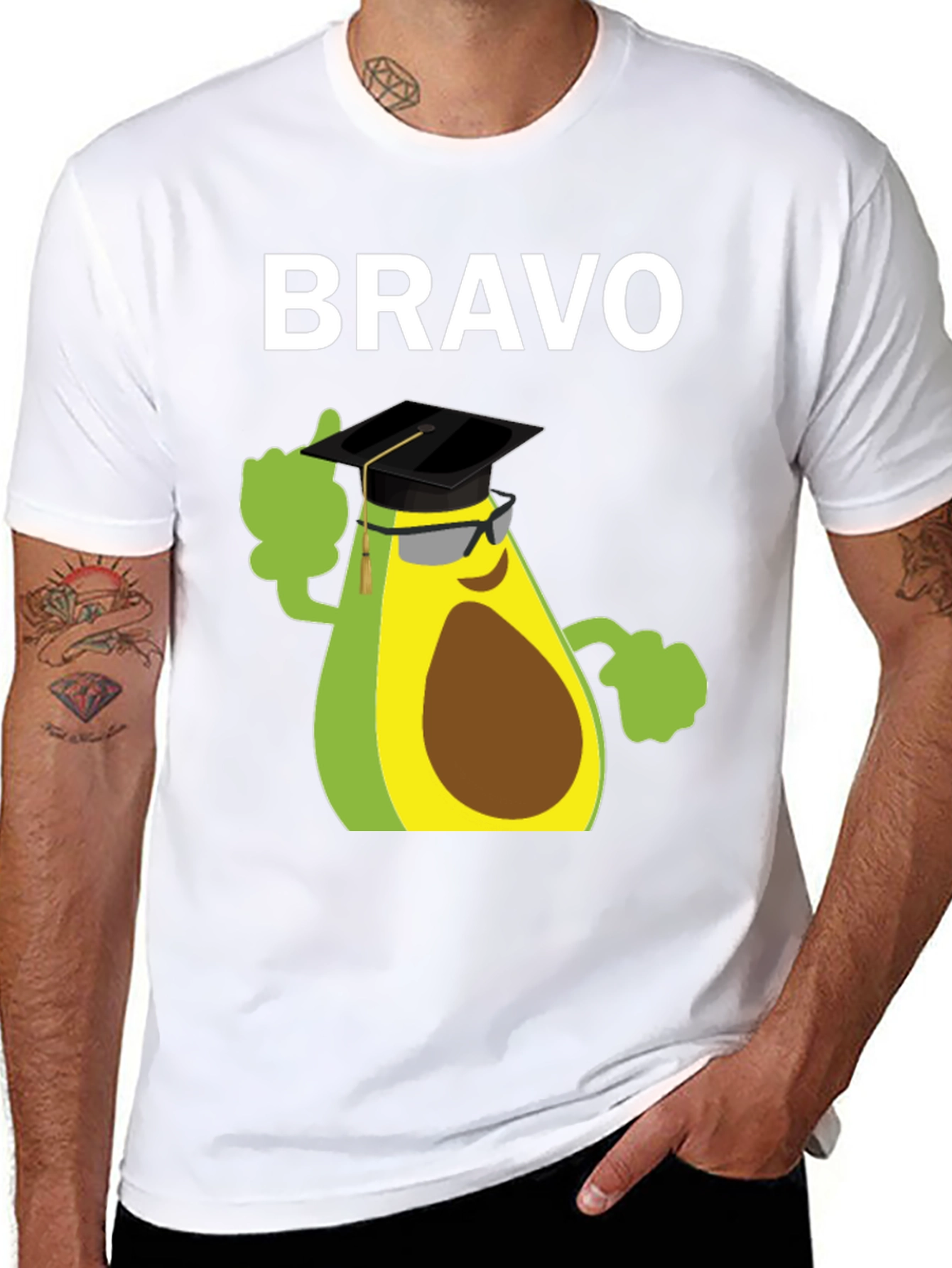 Bravo Avocado Graduation T-Shirt