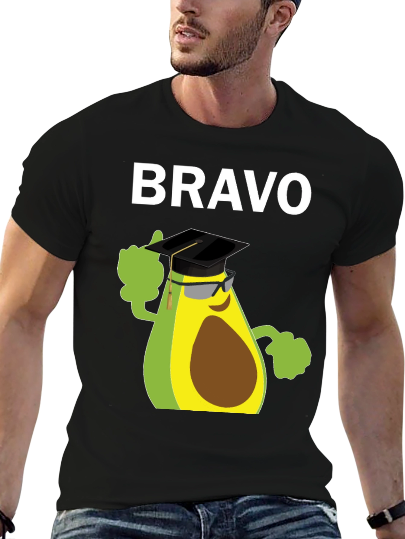 Bravo Avocado Graduation T-Shirt