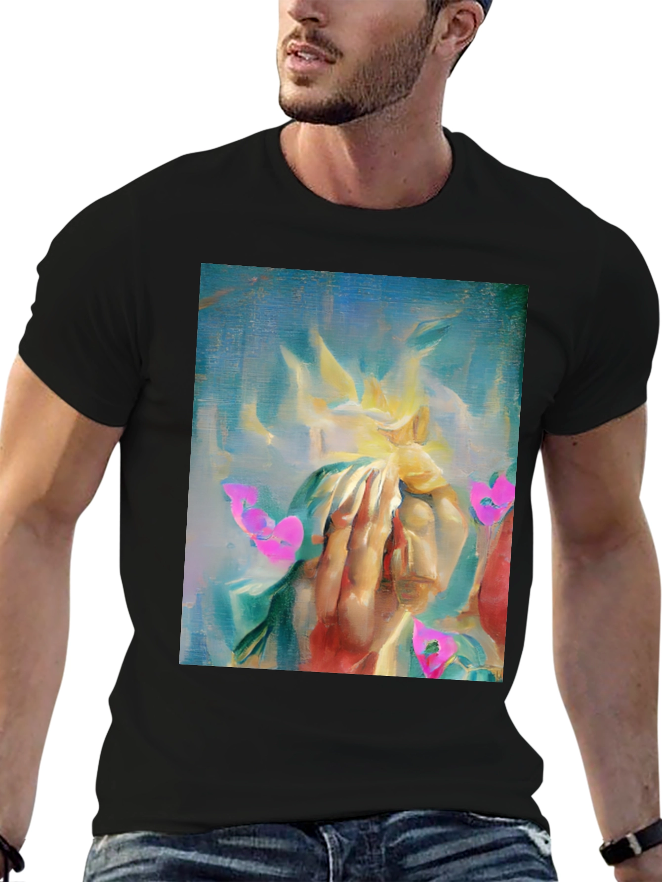 Abstract Art T-Shirt - Unique Graphic Tee