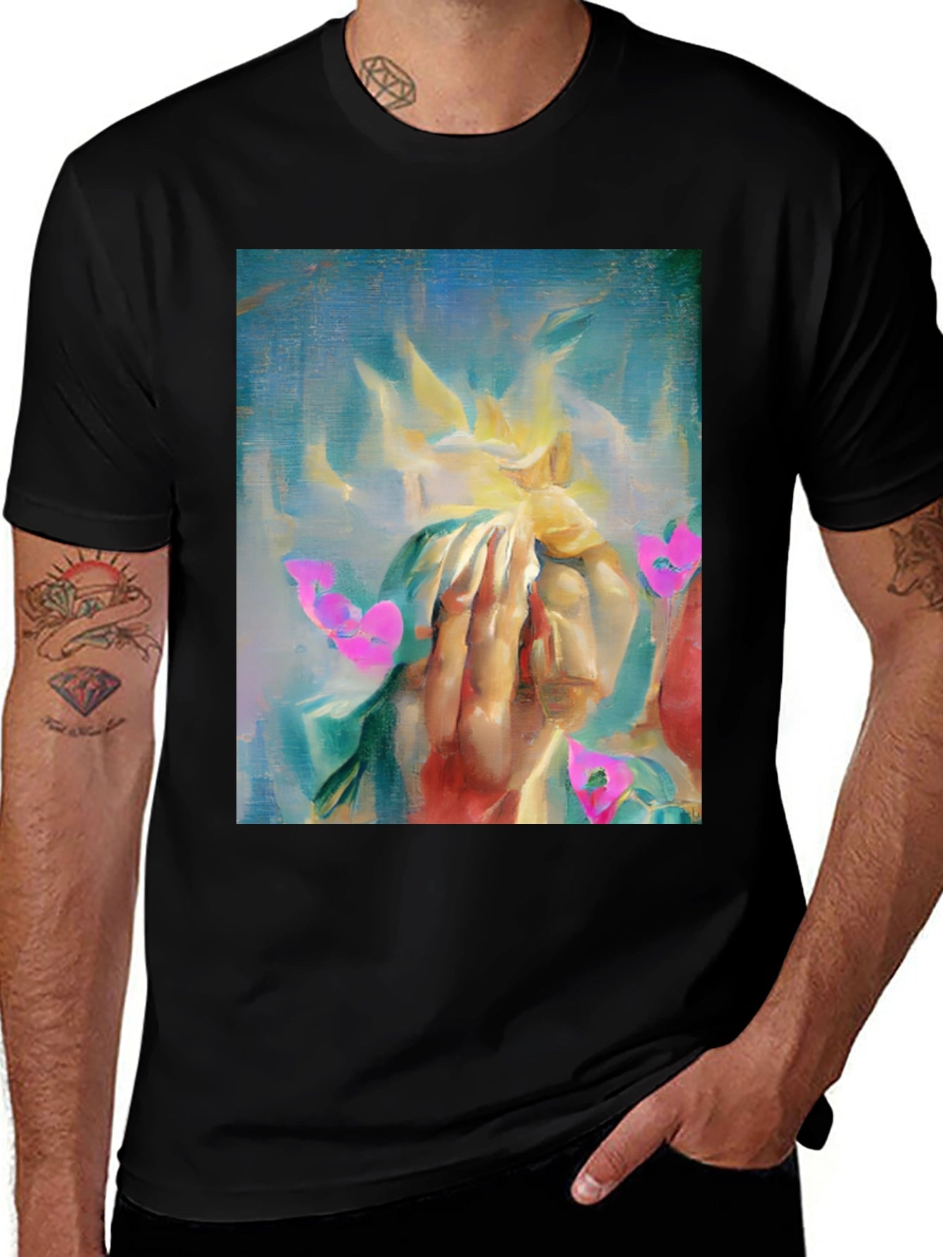 Abstract Art T-Shirt - Unique Graphic Tee