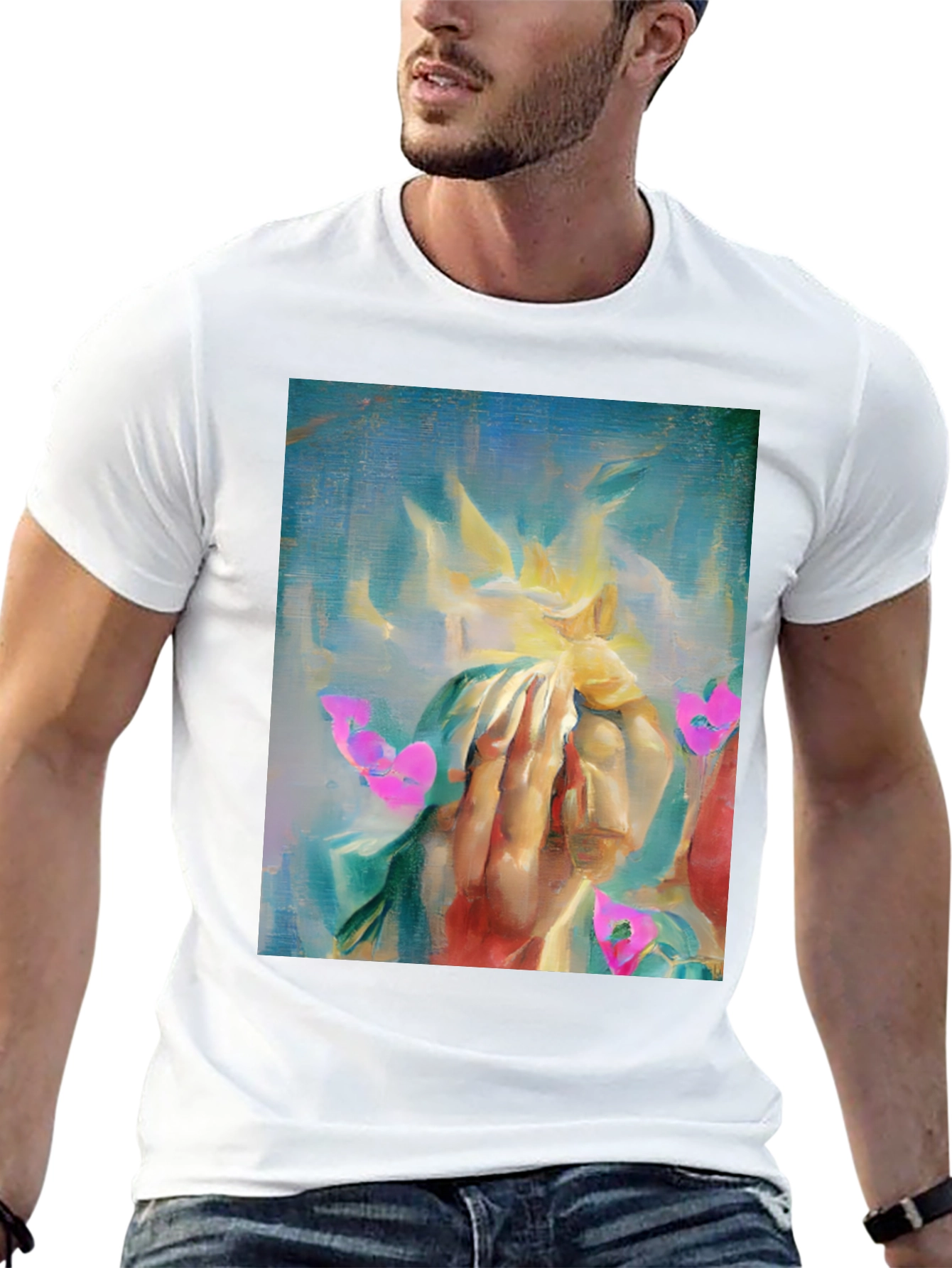 Abstract Art T-Shirt - Unique Graphic Tee