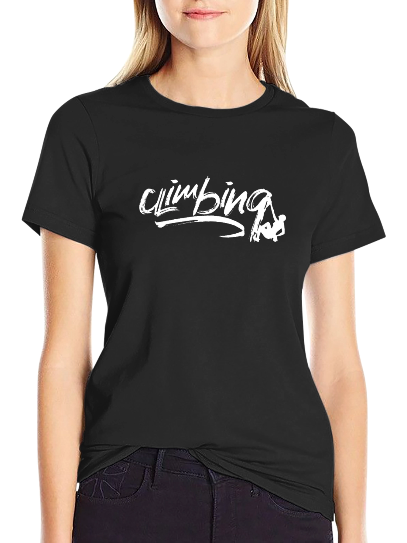 Climbing Adventure T-Shirt - Black