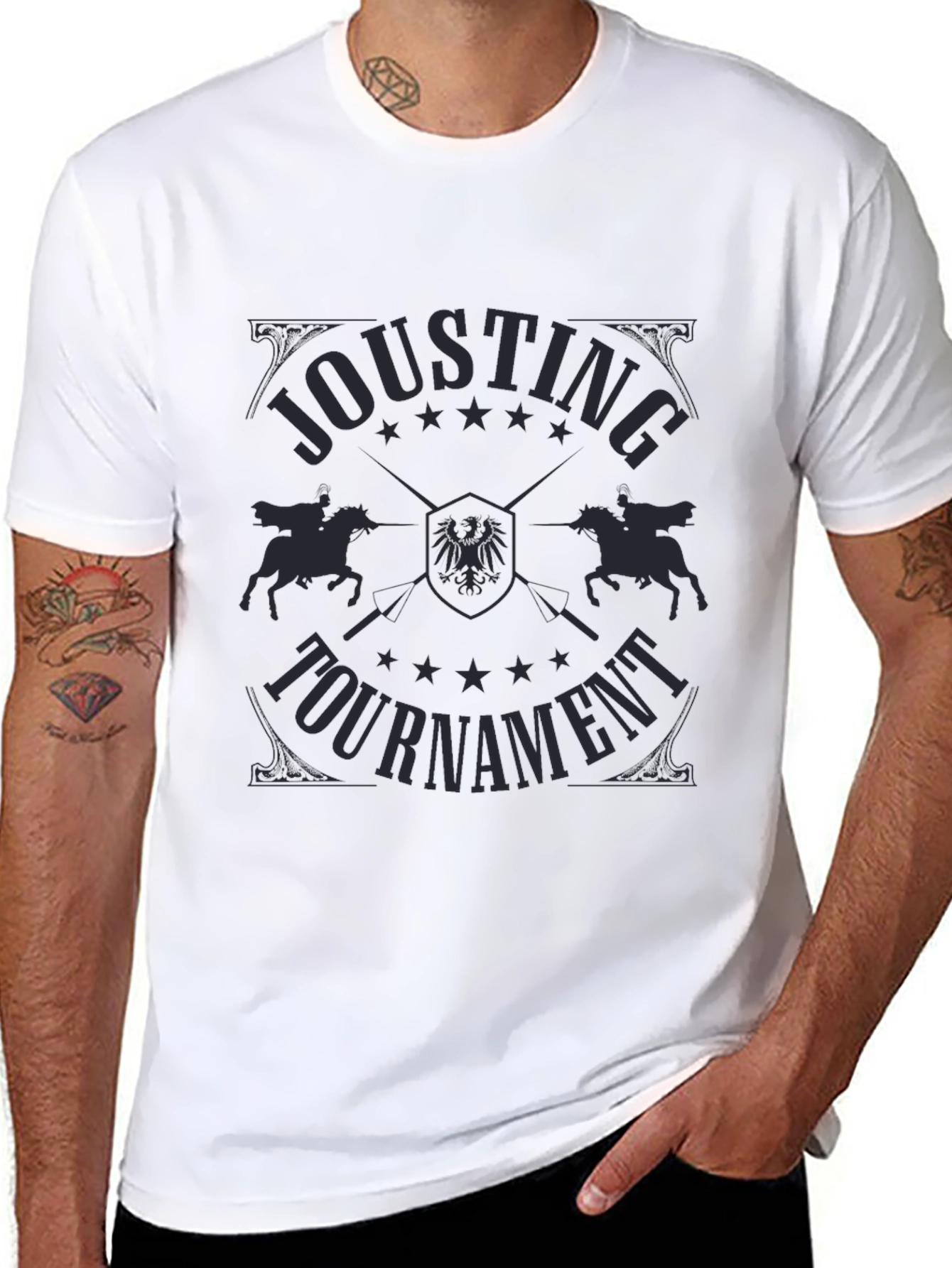 Jousting Tournament Graphic Tee