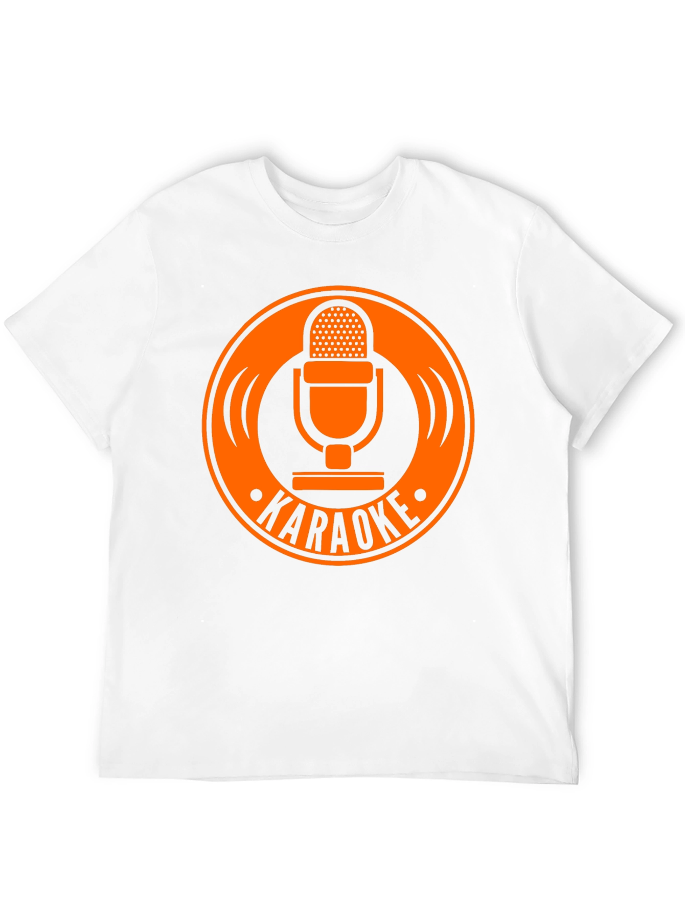 Karaoke Microphone Graphic T-Shirt