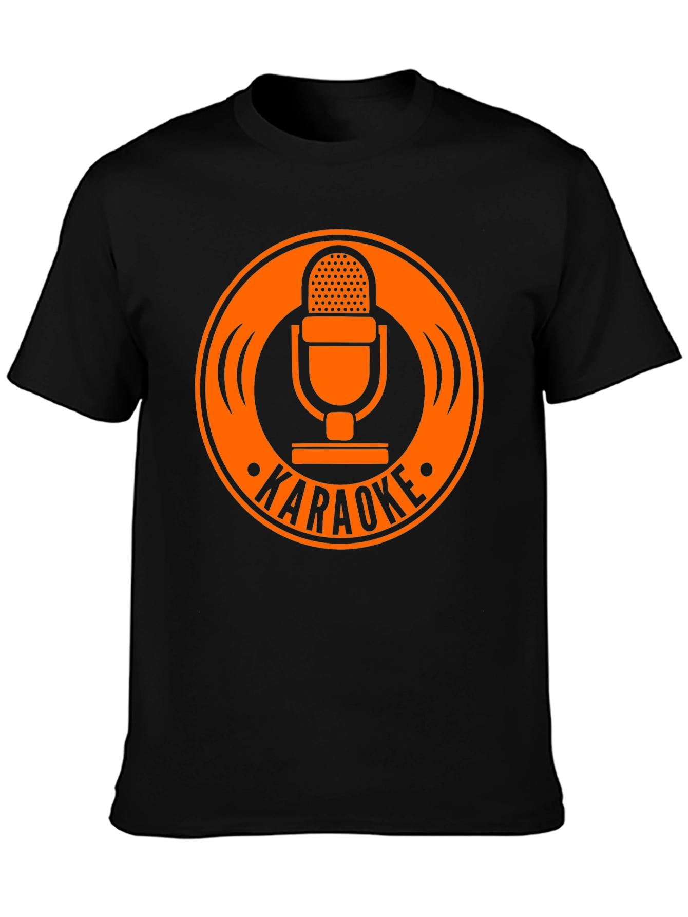 Karaoke Microphone Graphic T-Shirt