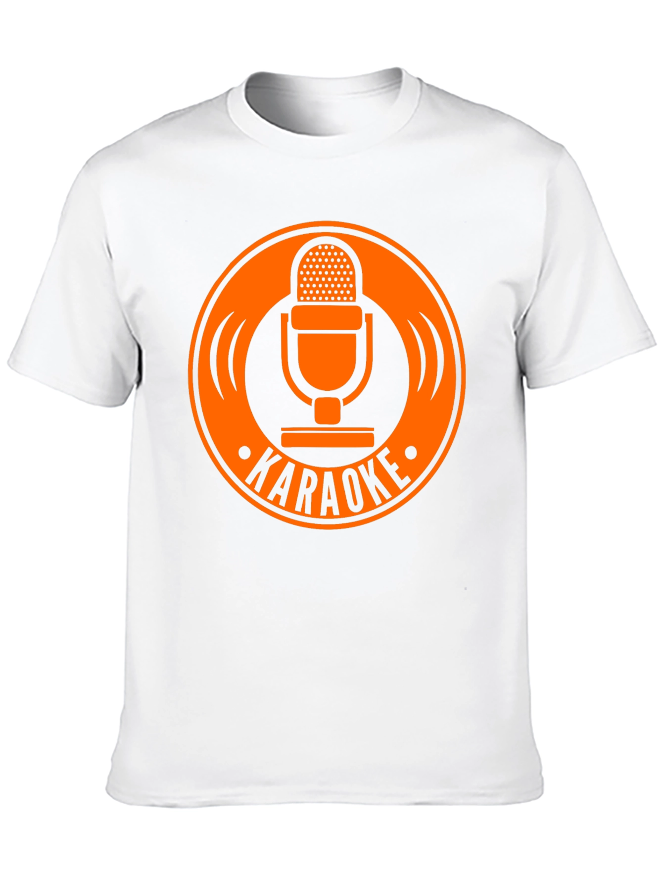 Karaoke Microphone Graphic T-Shirt