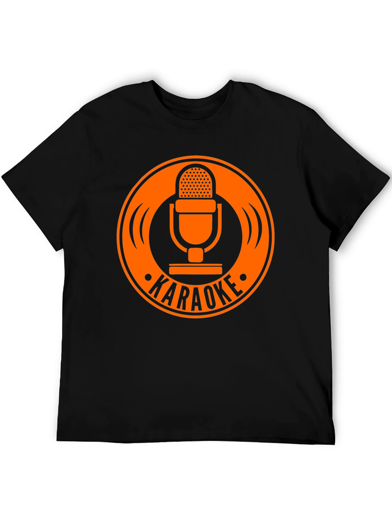 Karaoke Microphone Graphic T-Shirt