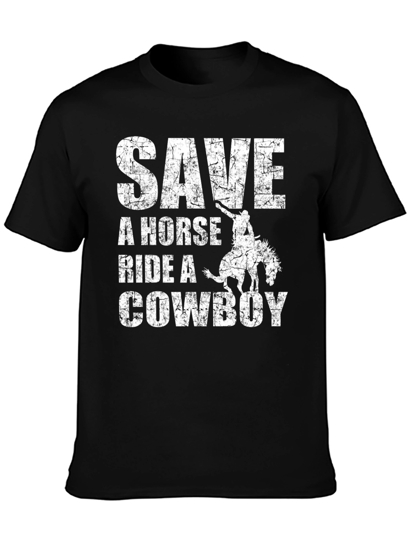 Save a Horse Ride a Cowboy Graphic Tee
