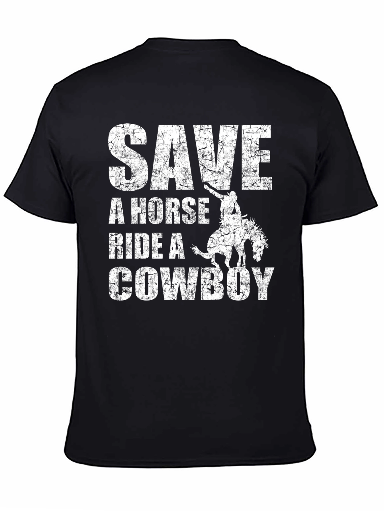 Save a Horse Ride a Cowboy Graphic Tee