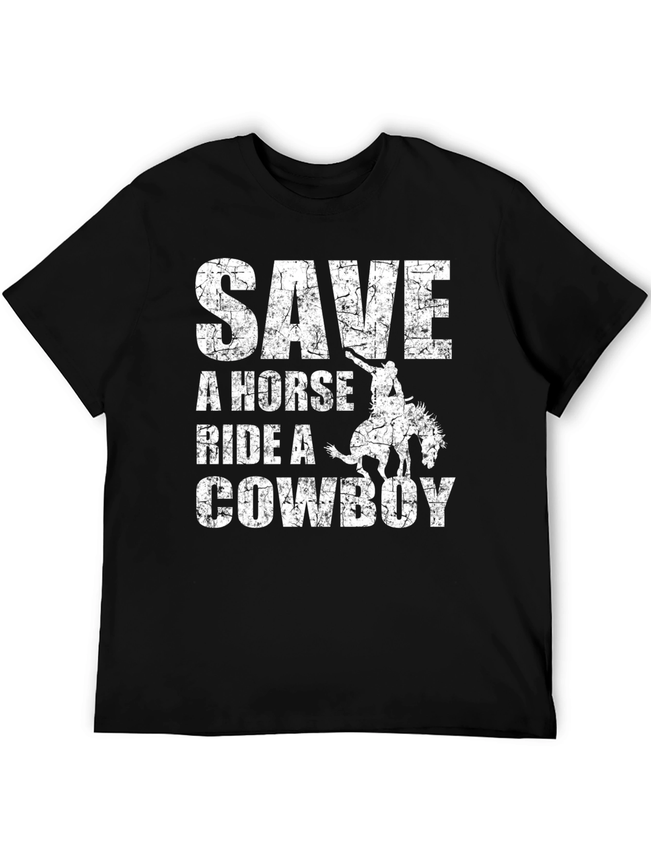 Save a Horse Ride a Cowboy Graphic Tee