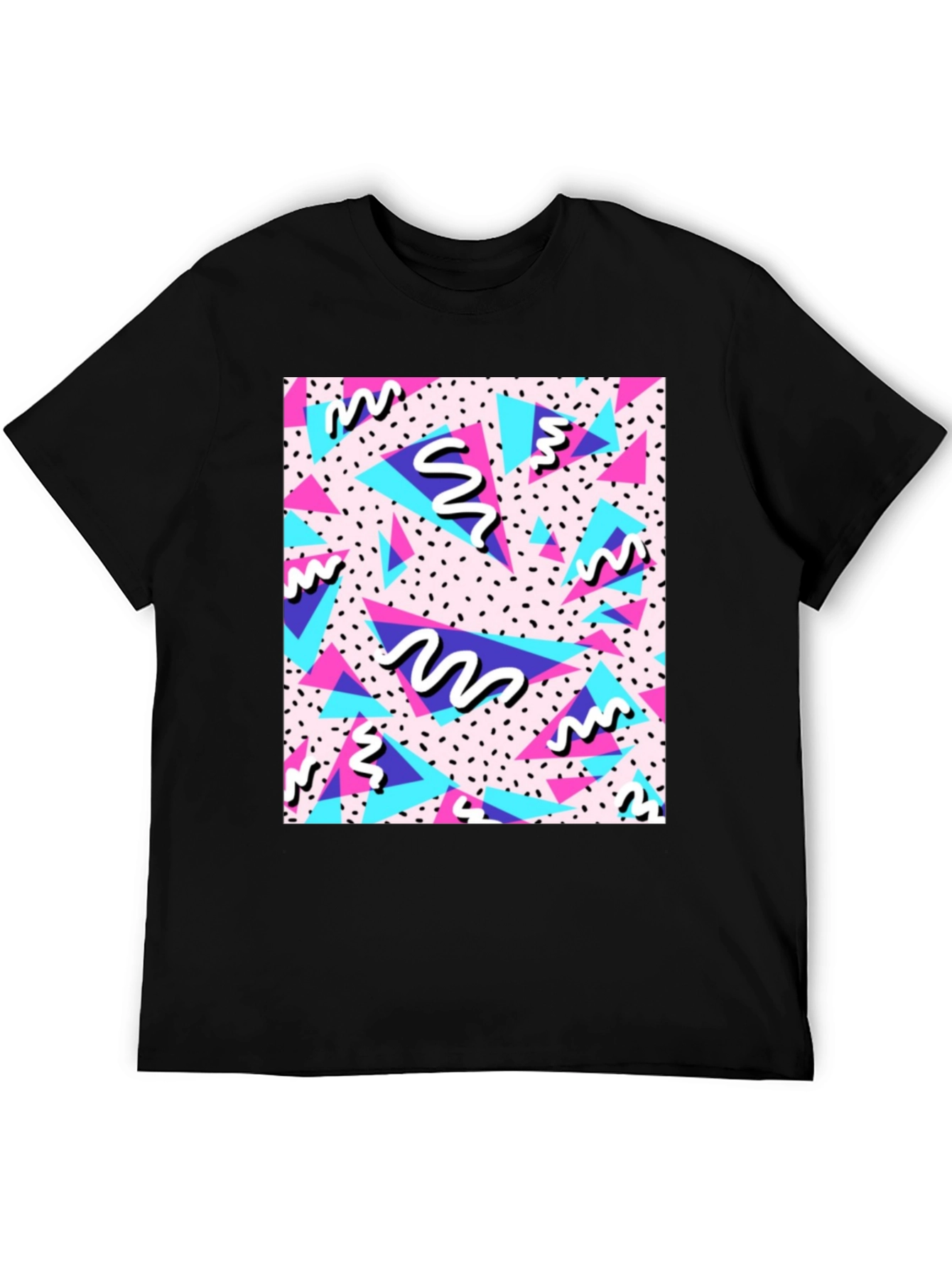 Vaporwave Pattern T-Shirt - Retro 90s Style
