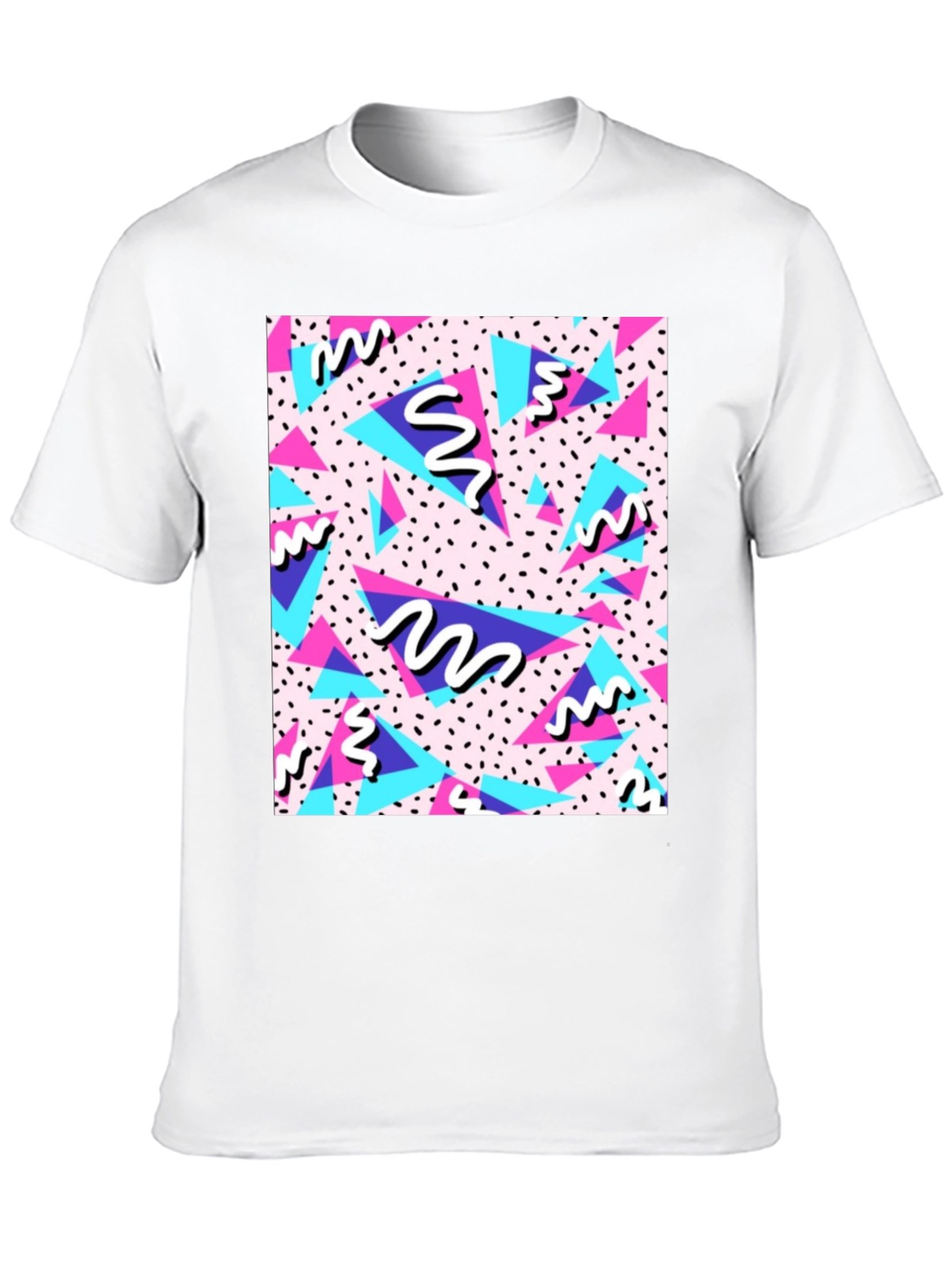 Vaporwave Pattern T-Shirt - Retro 90s Style