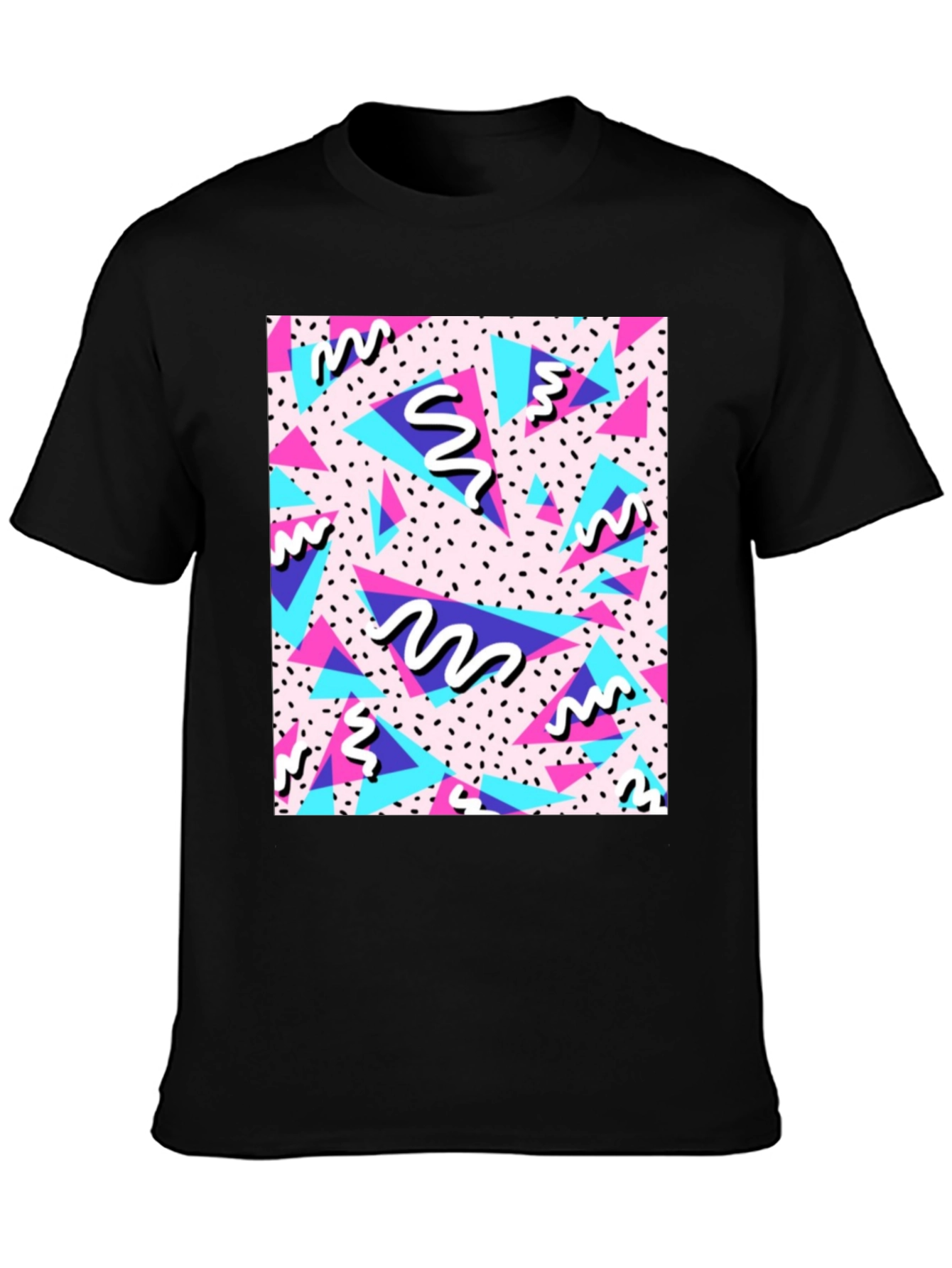 Vaporwave Pattern T-Shirt - Retro 90s Style