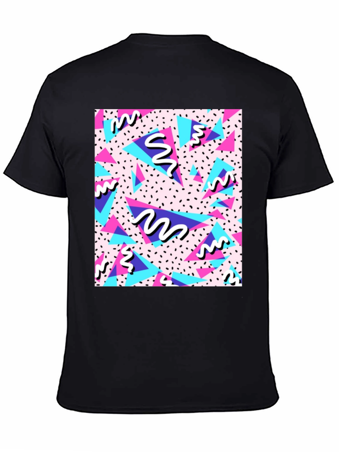 Vaporwave Pattern T-Shirt - Retro 90s Style