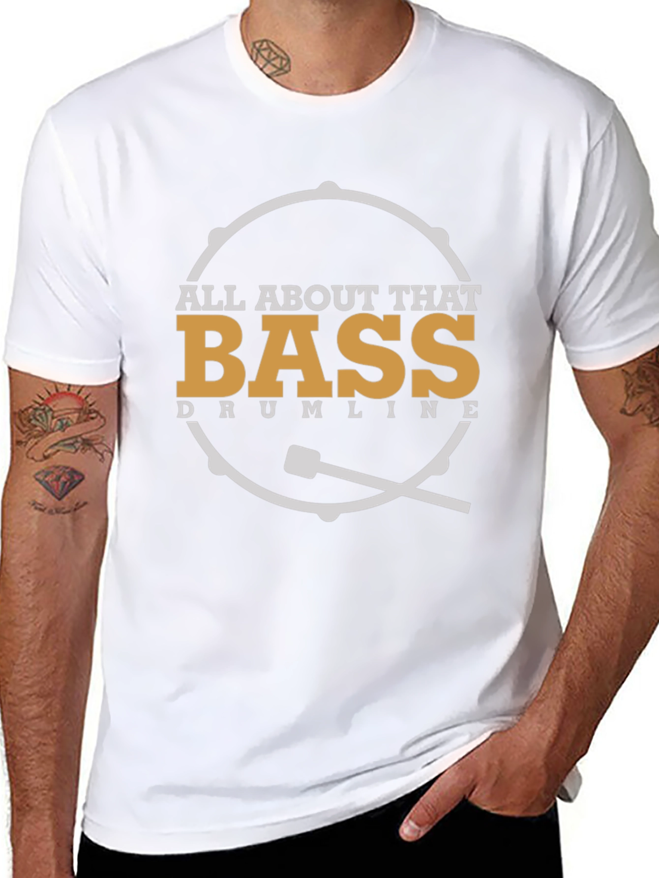 All About That Bass Drumline T-Shirt