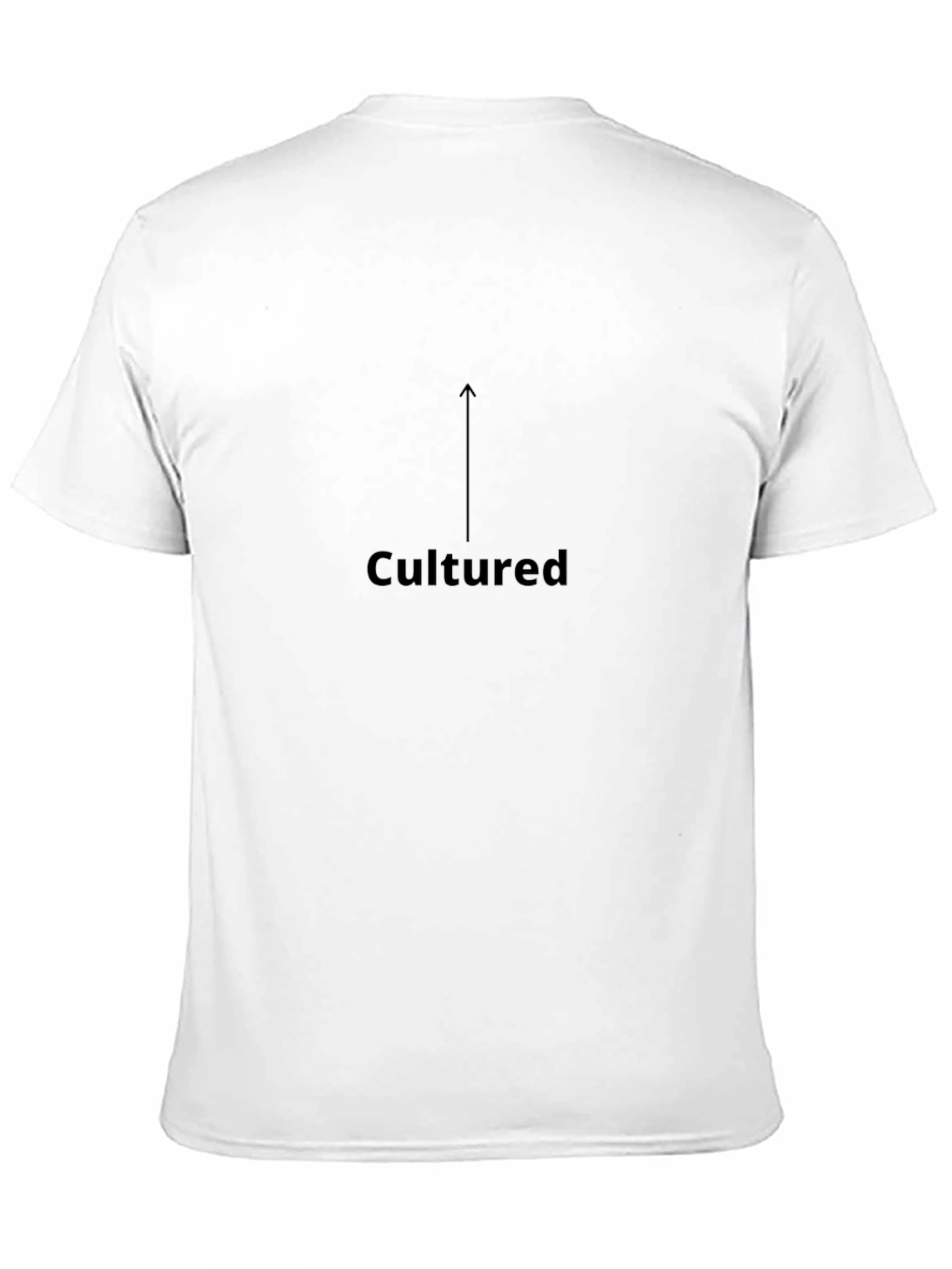 Cultured Graphic Black T-Shirt