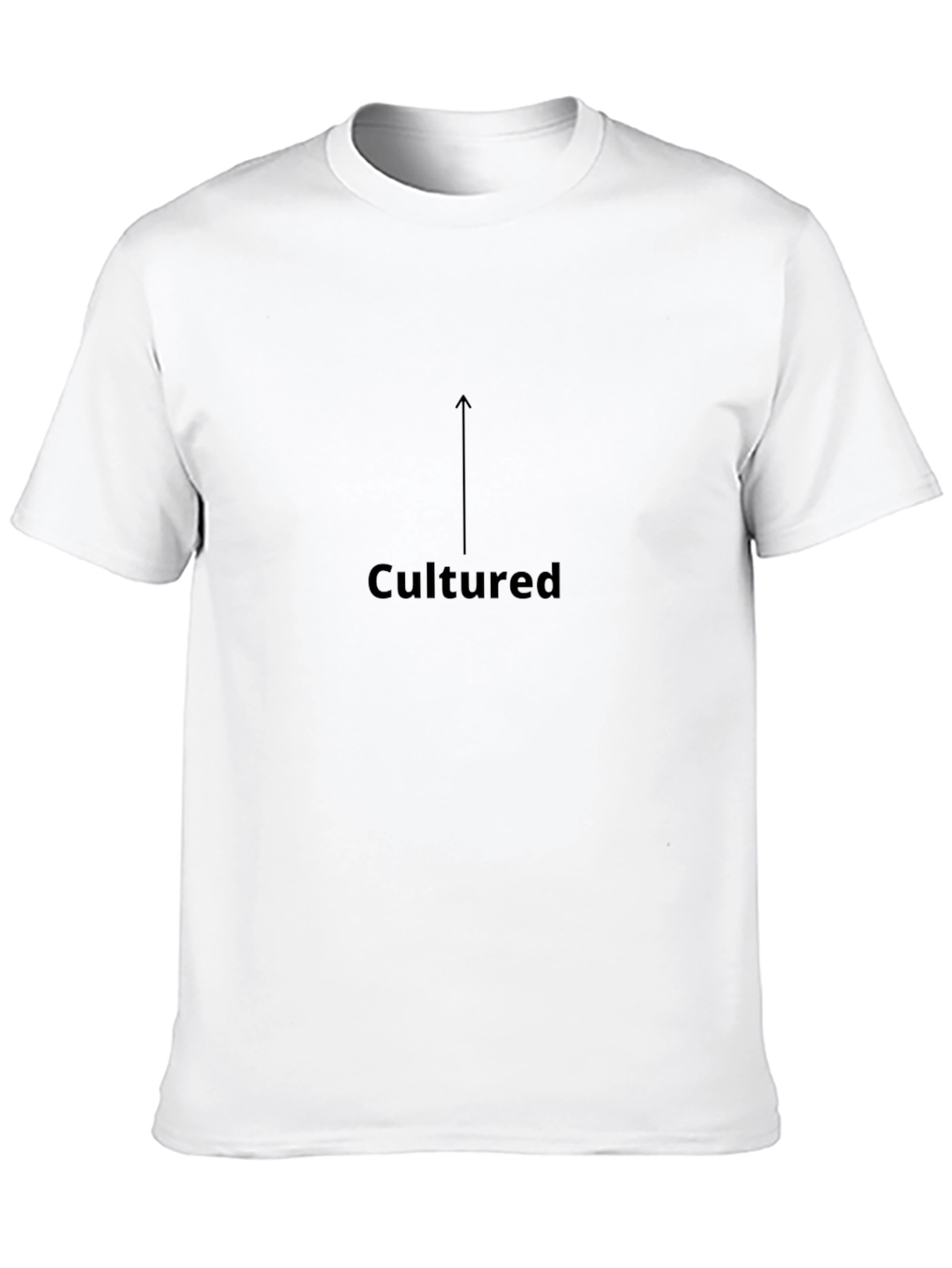 Cultured Graphic Black T-Shirt