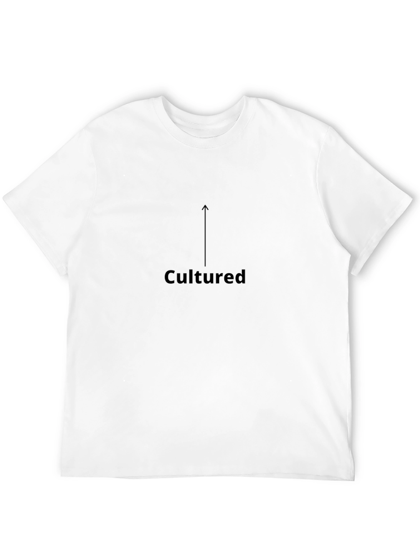 Cultured Graphic Black T-Shirt