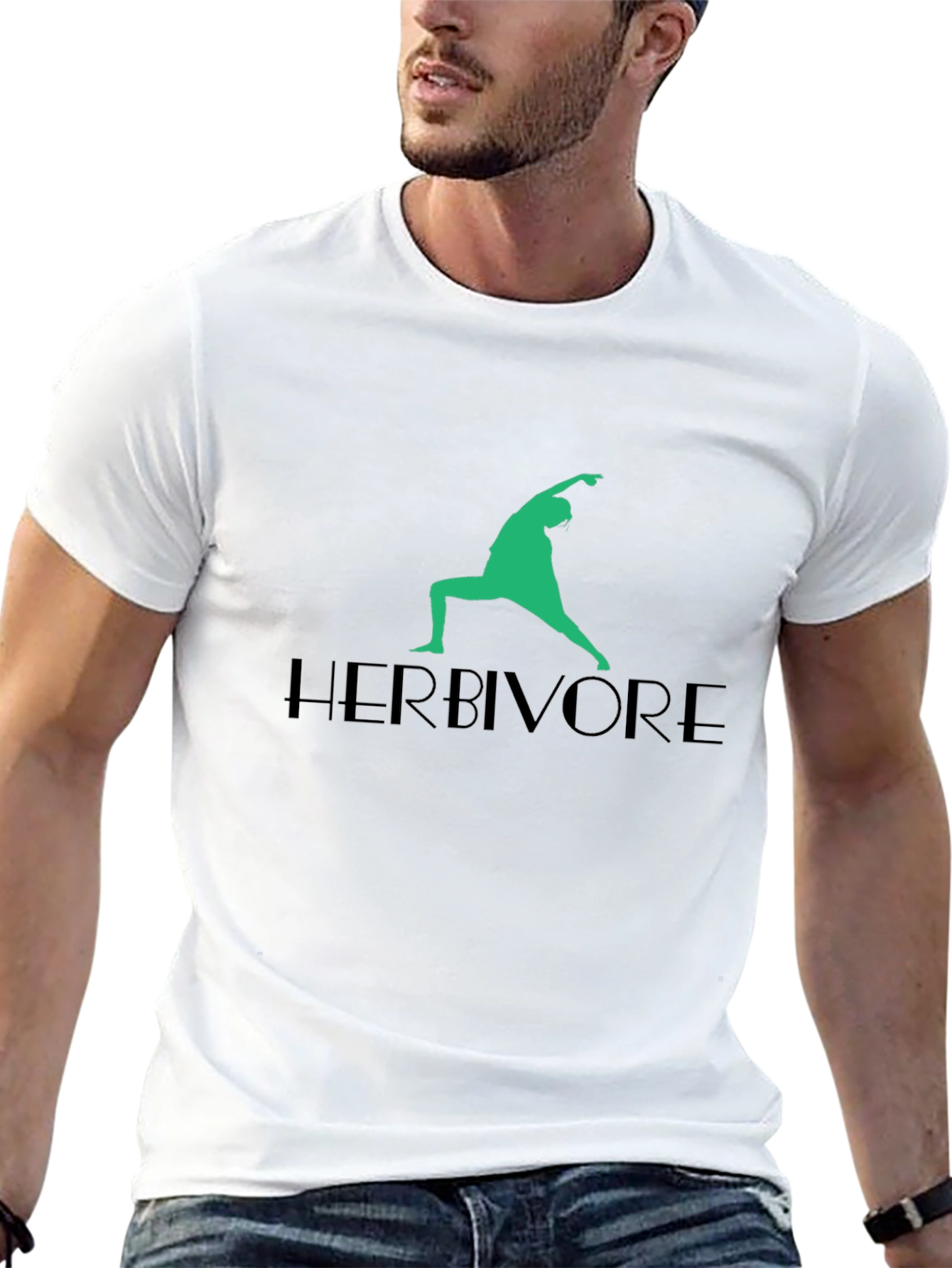 Herbivore Yoga Pose T-Shirt