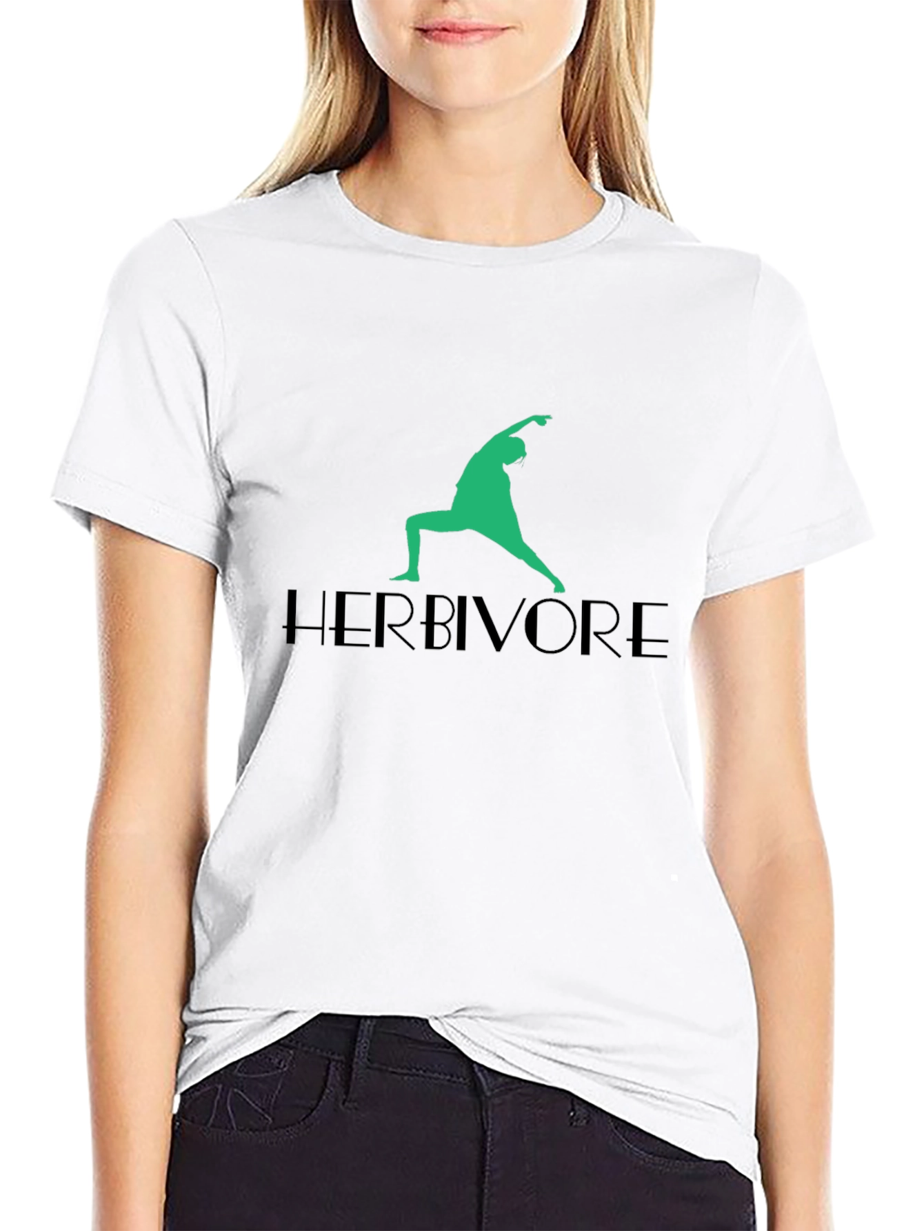 Herbivore Yoga Pose T-Shirt