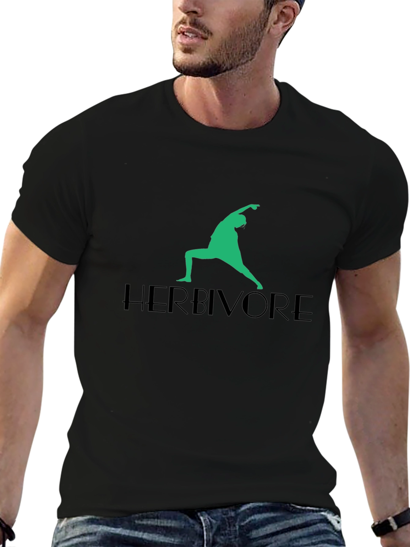 Herbivore Yoga Pose T-Shirt