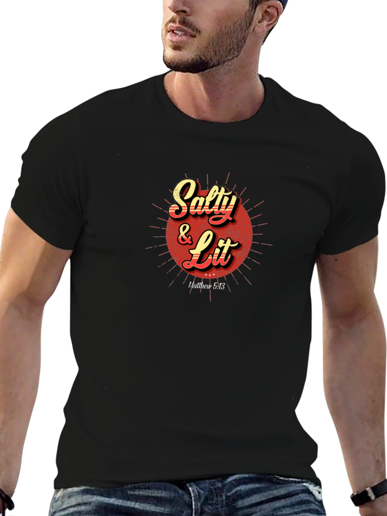 Salty & Lit Graphic T-Shirt