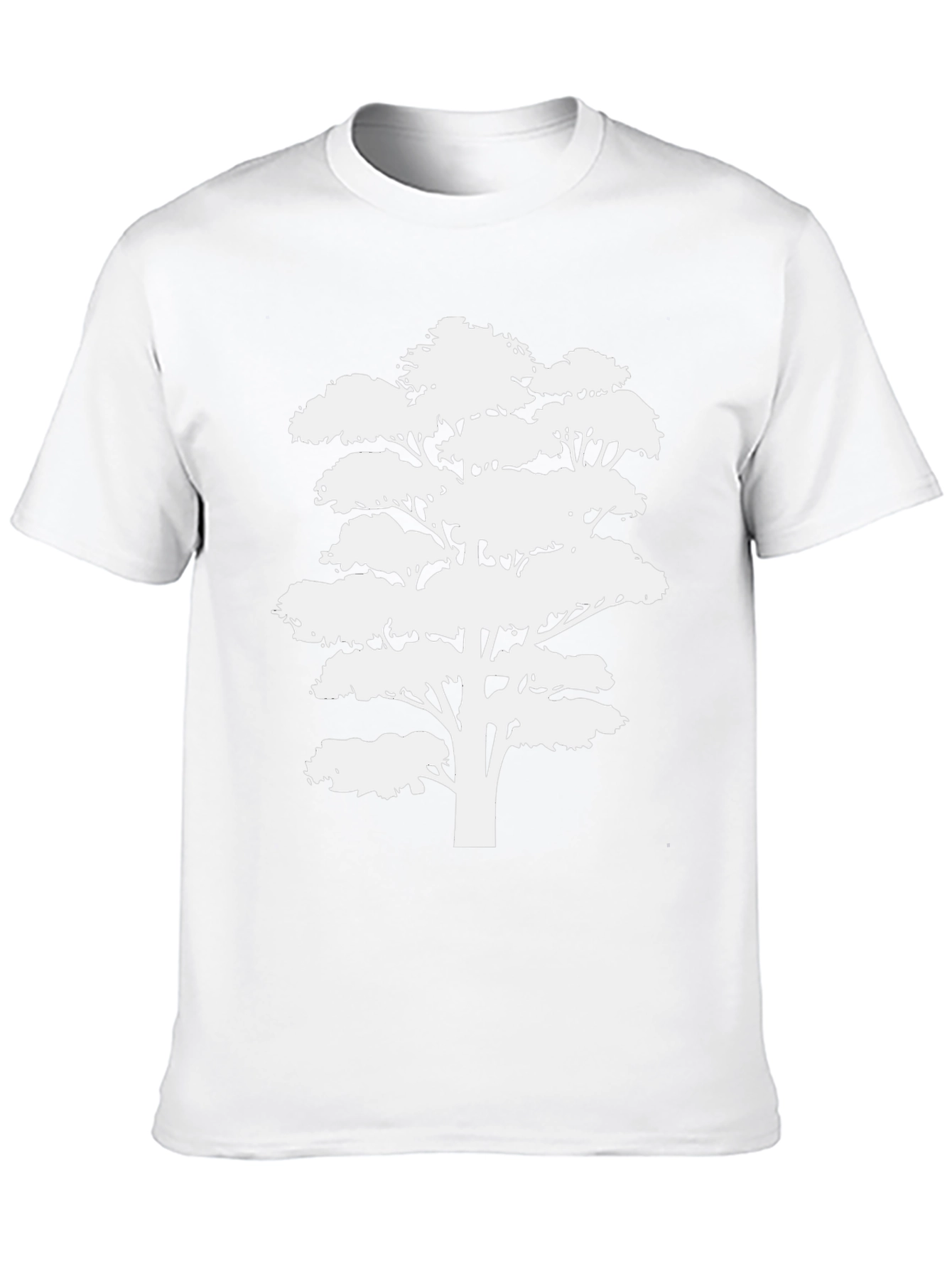 Tree Silhouette Black T-Shirt