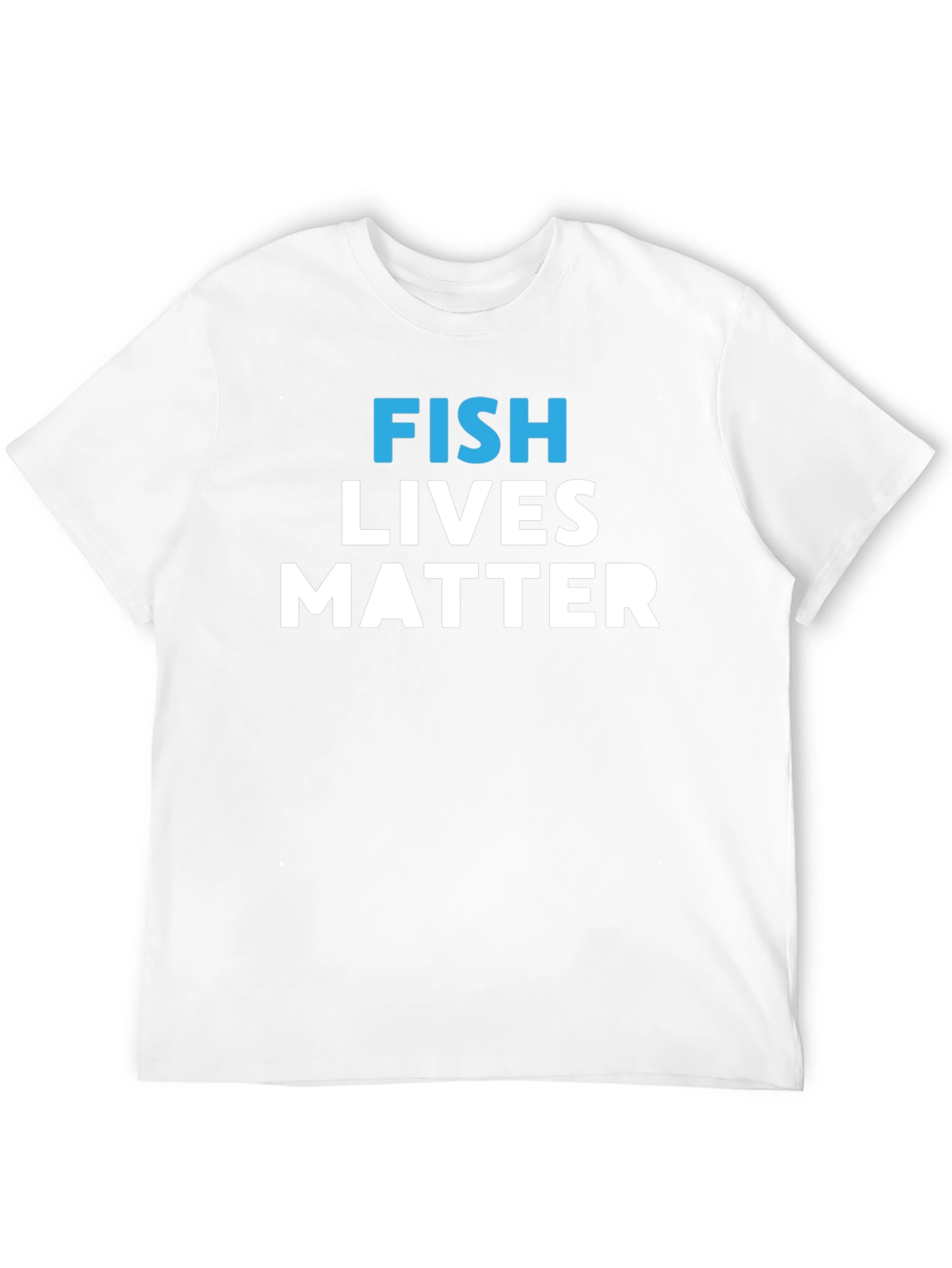 Fish Lives Matter Graphic Tee - Unisex Cotton T-Shirt