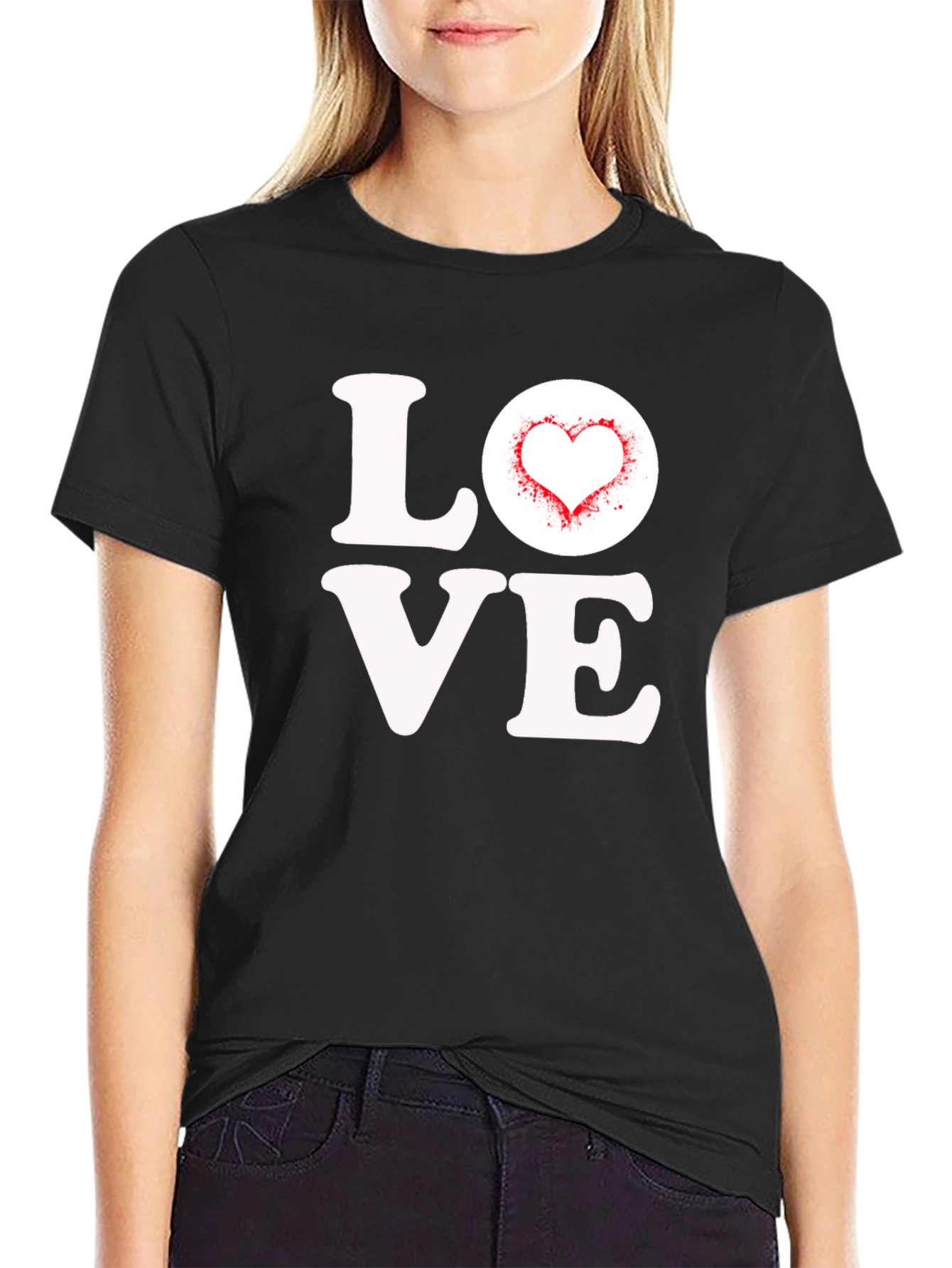 Love Heart Valentines Day T-Shirt