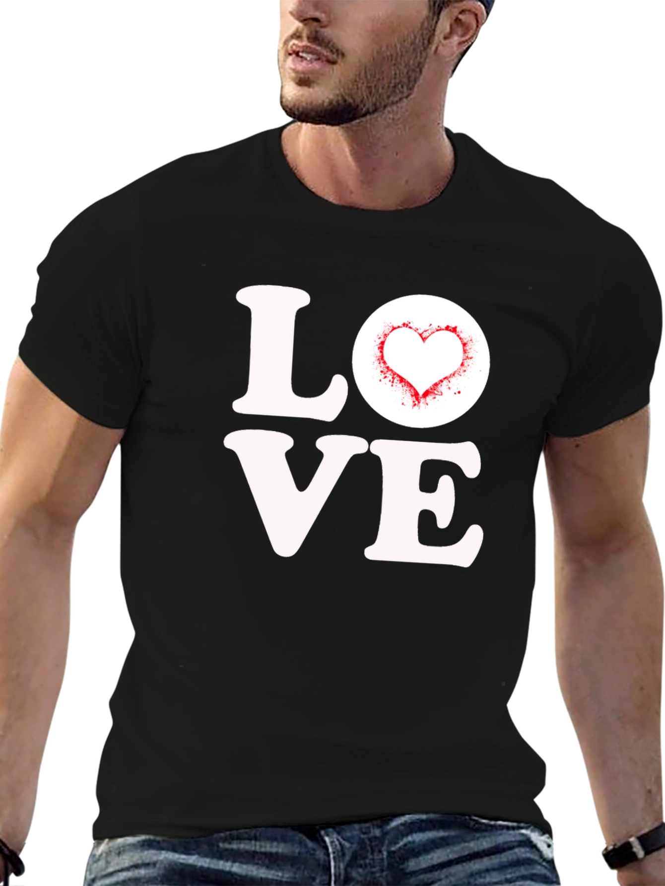 Love Heart Valentines Day T-Shirt