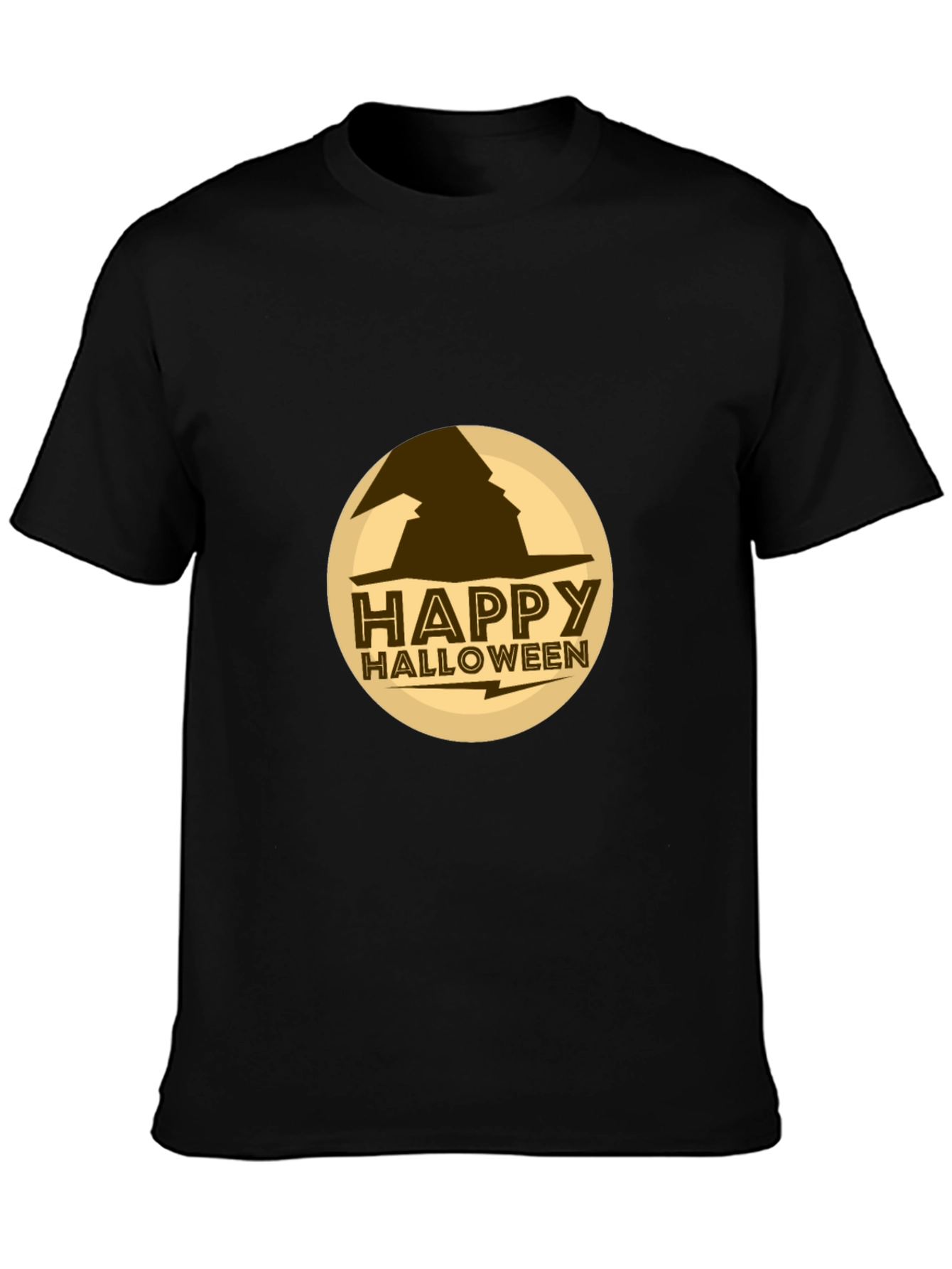 Happy Halloween Witch Hat T-Shirt