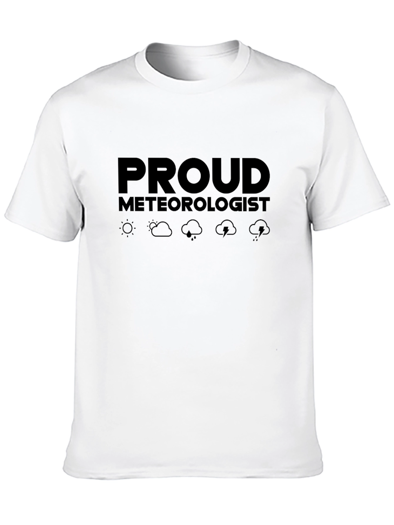 Proud Meteorologist Graphic Tee - Weather Enthusiast Shirt