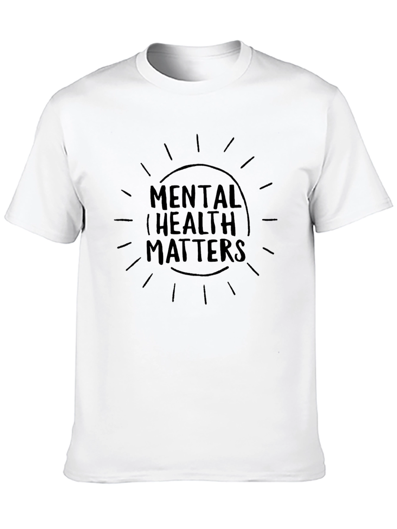 Mental Health Matters Black T-Shirt