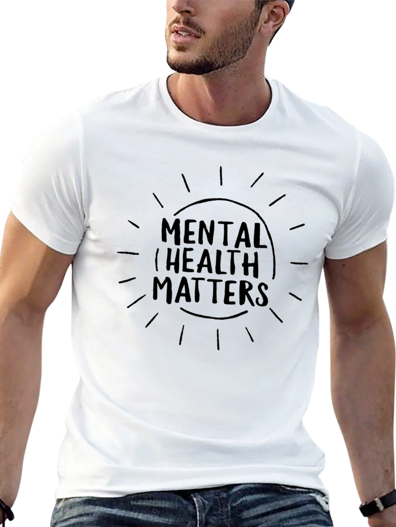 Mental Health Matters Black T-Shirt