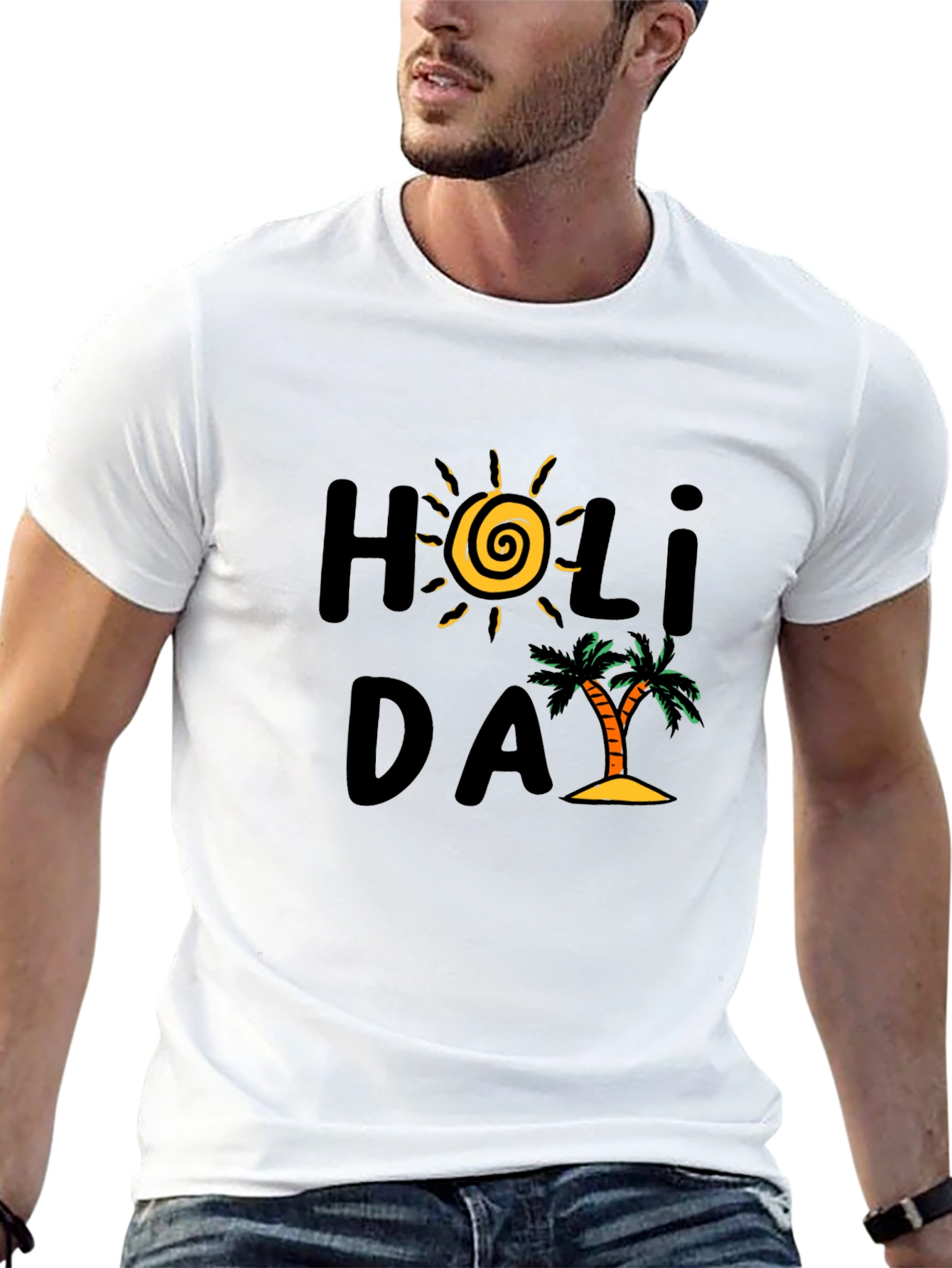 Holiday Graphic Print T-Shirt