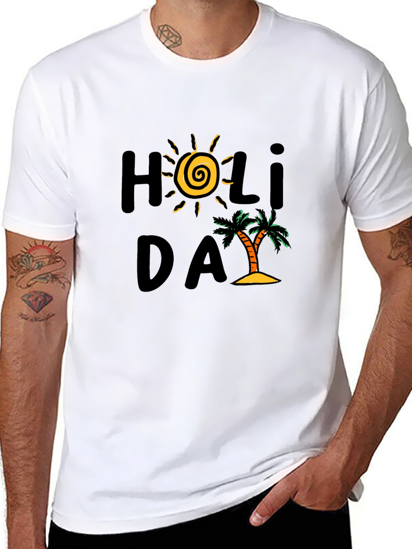 Holiday Graphic Print T-Shirt