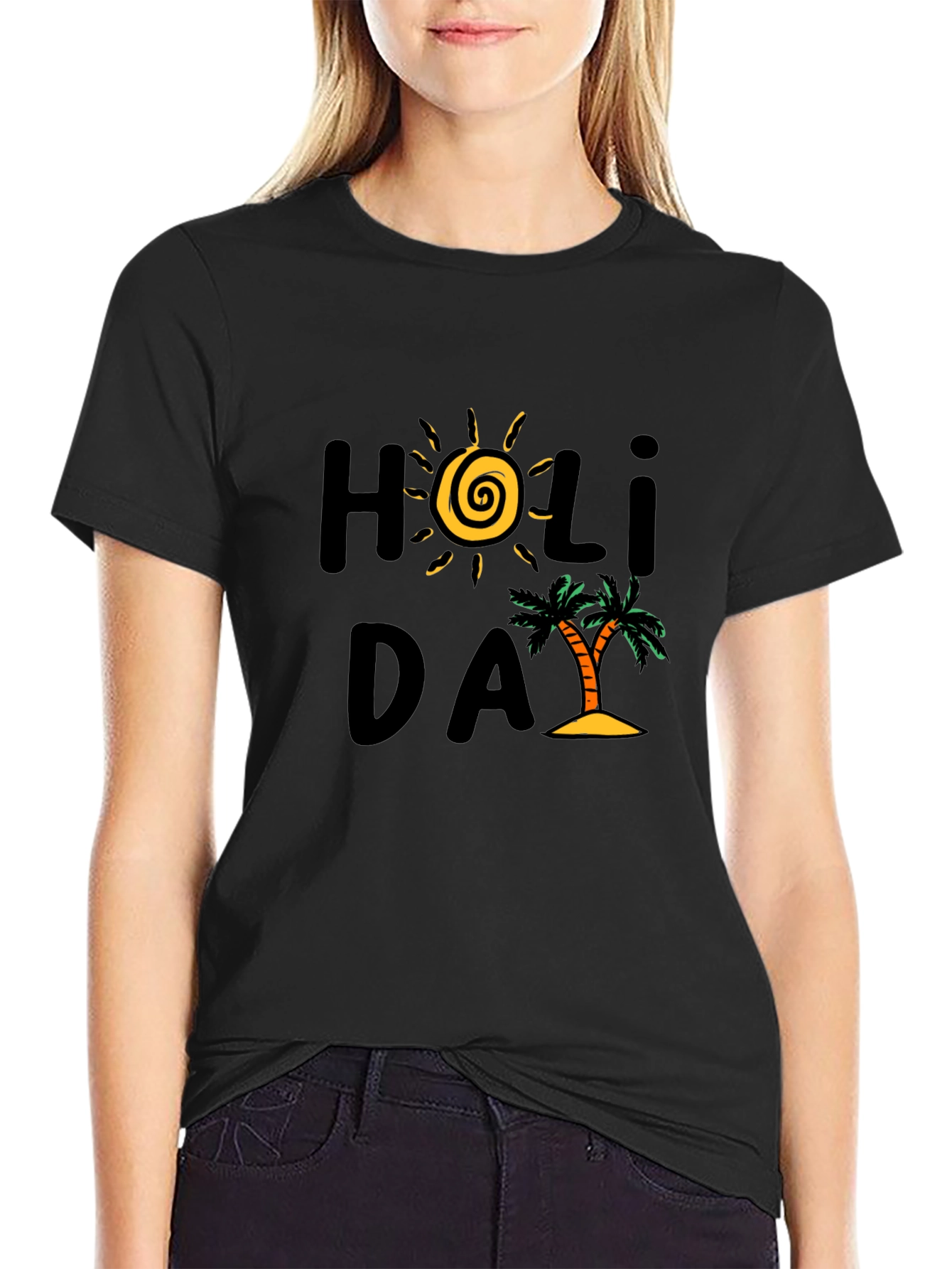 Holiday Graphic Print T-Shirt