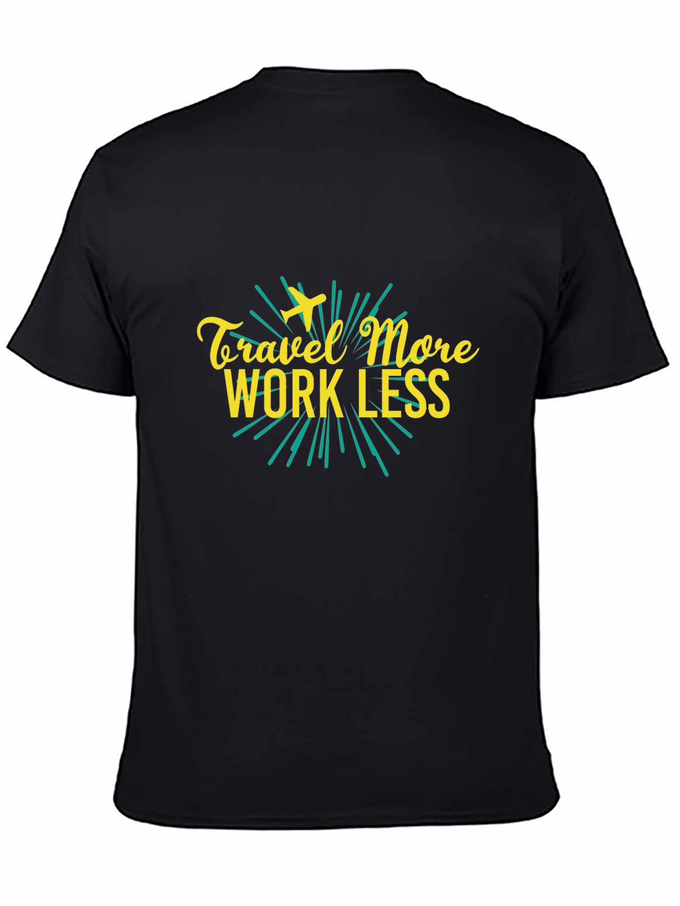 Travel More Work Less Graphic Tee