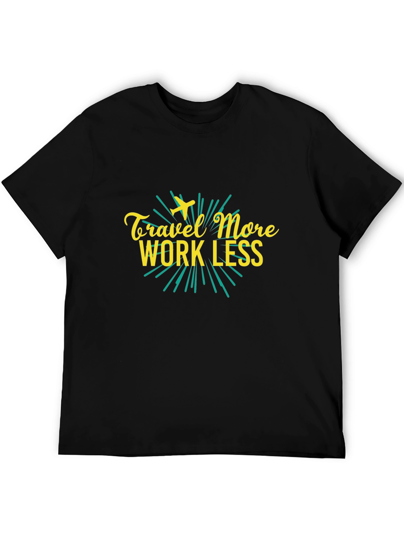 Travel More Work Less Graphic Tee