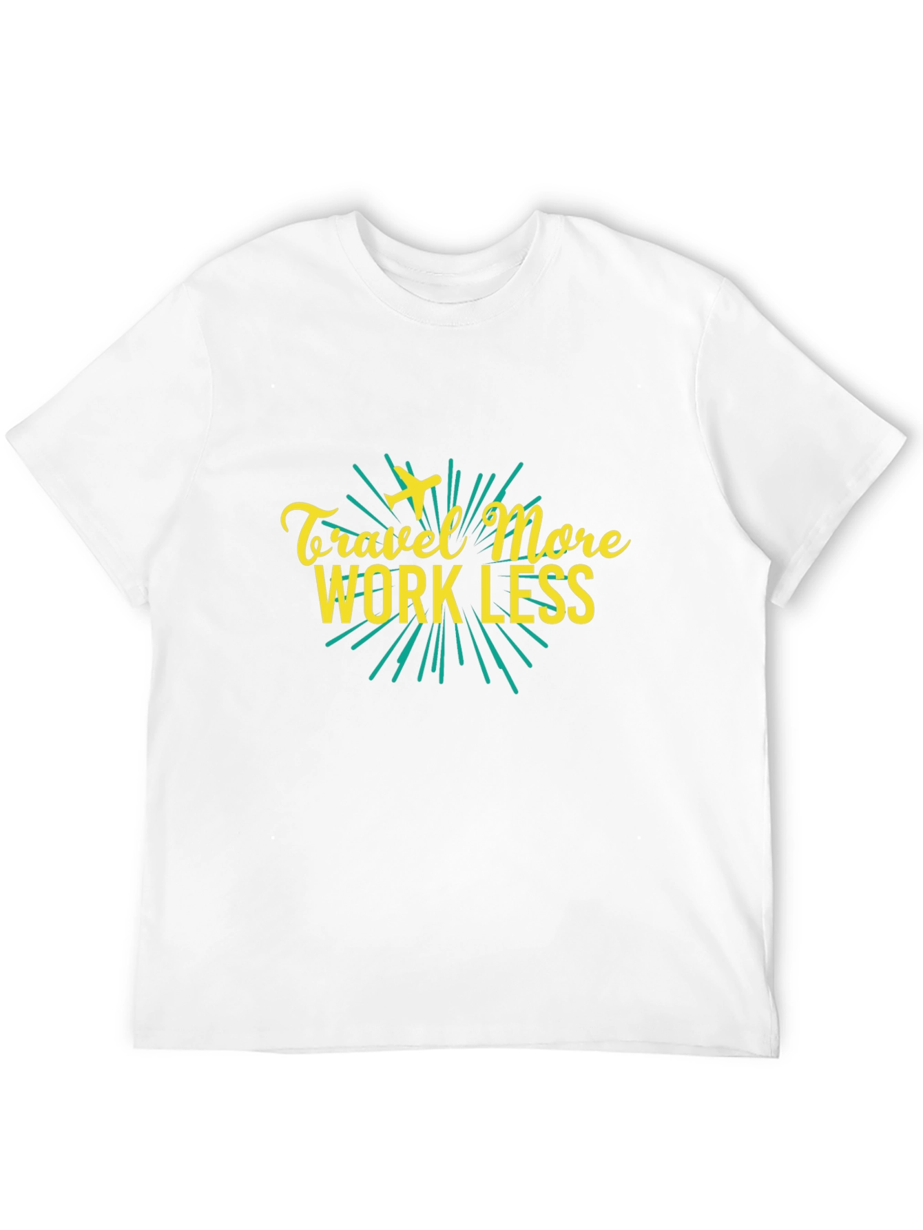 Travel More Work Less Graphic Tee