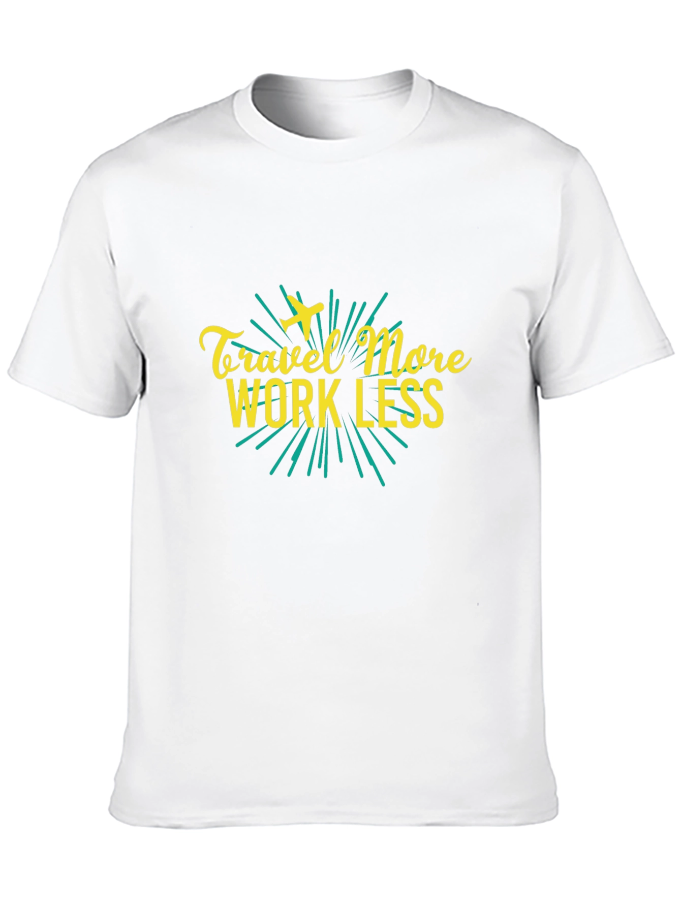 Travel More Work Less Graphic Tee