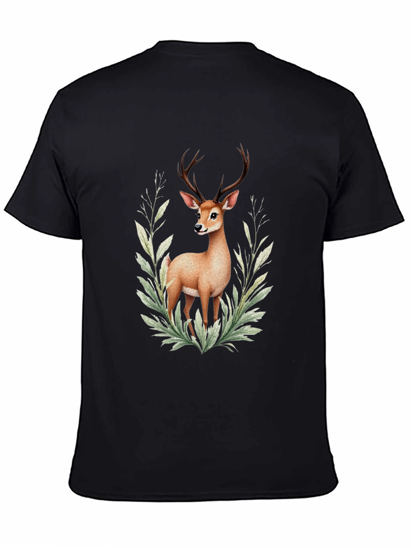 Deer Graphic Tee - Nature Inspired Style