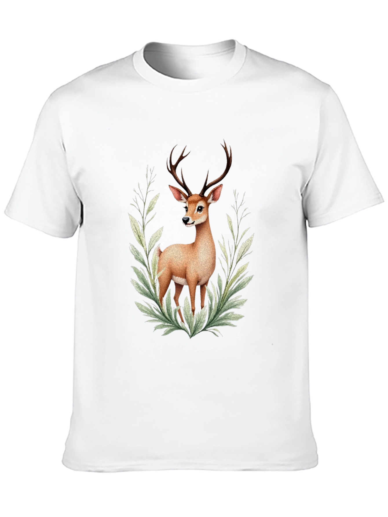 Deer Graphic Tee - Nature Inspired Style